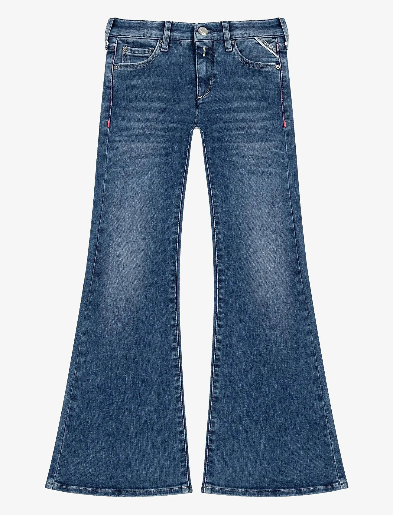 Replay - AVRY Trousers FLARE - bootcut jeans - blue - 1