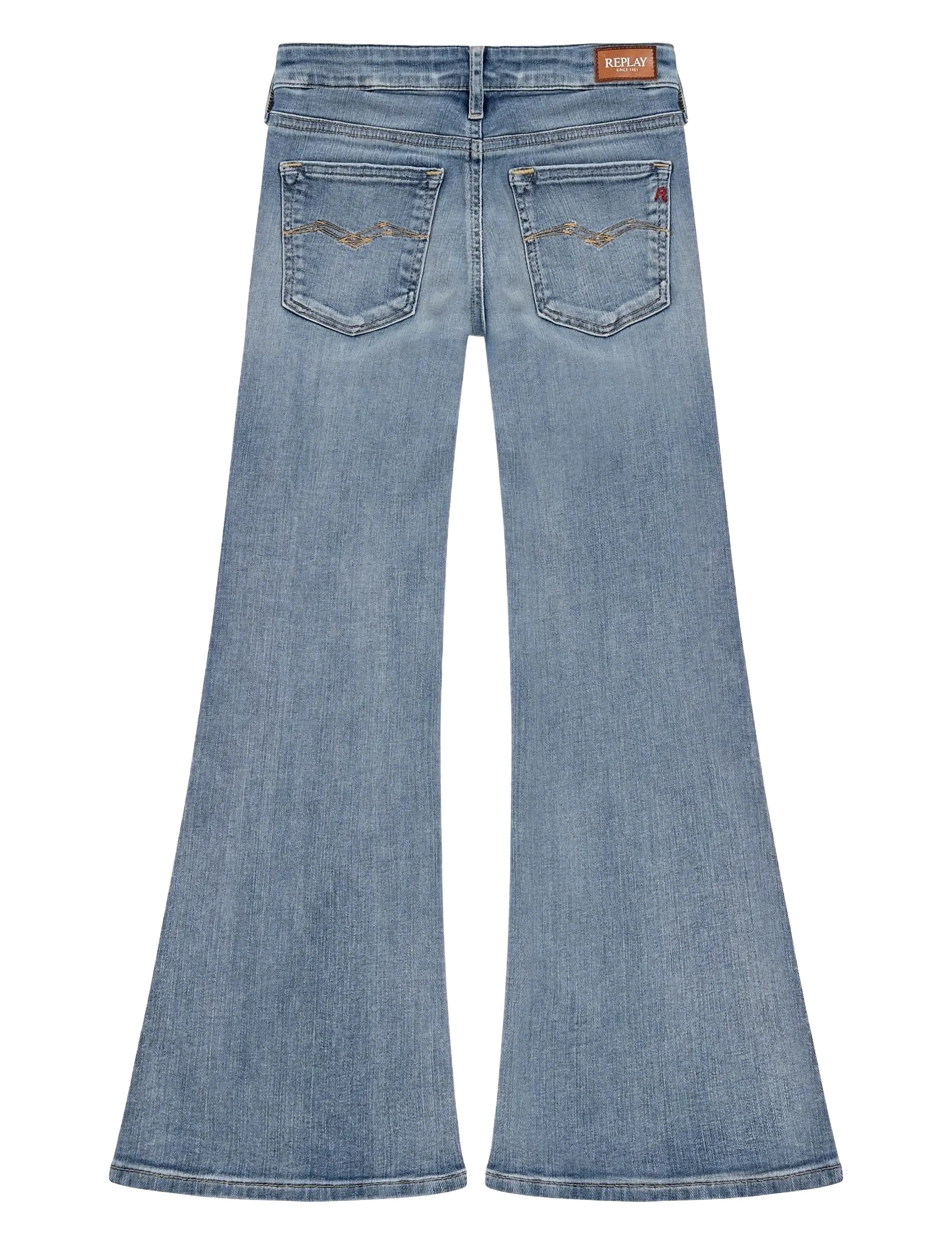 Replay - AVRY Trousers FLARE - bootcut jeans - blue - 1