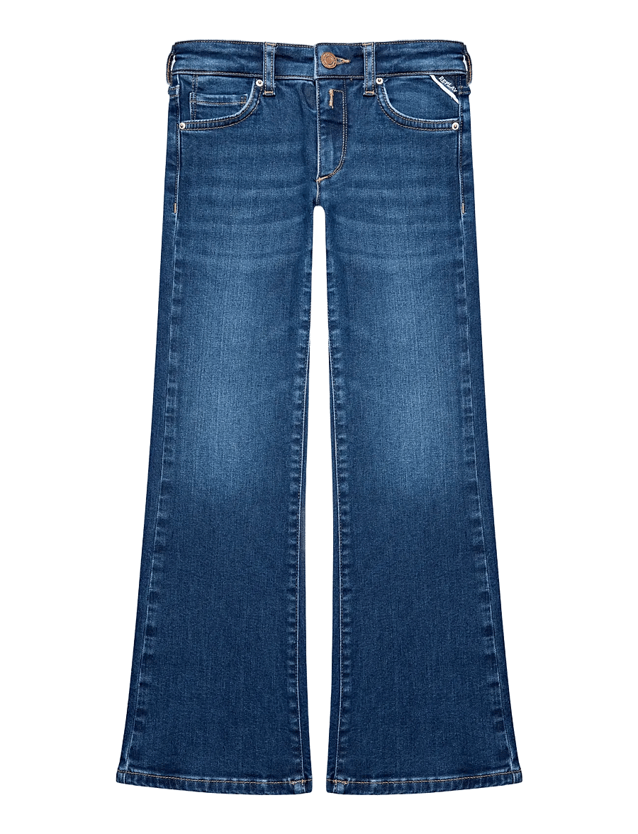 Replay - AVRY Trousers FLARE - blue - 0