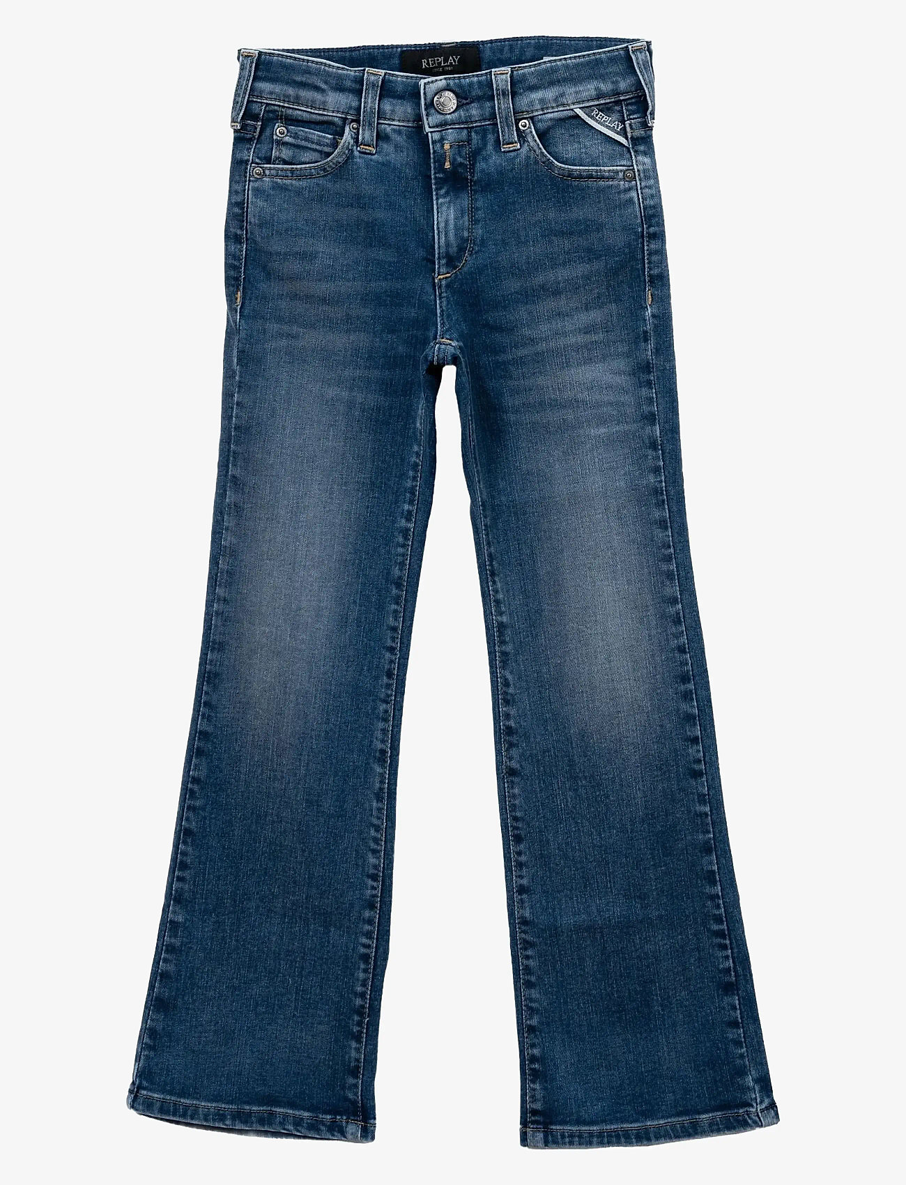 Replay - AMISTA Trousers BOOTCUT - alt laienevad teksad - medium blue - 0