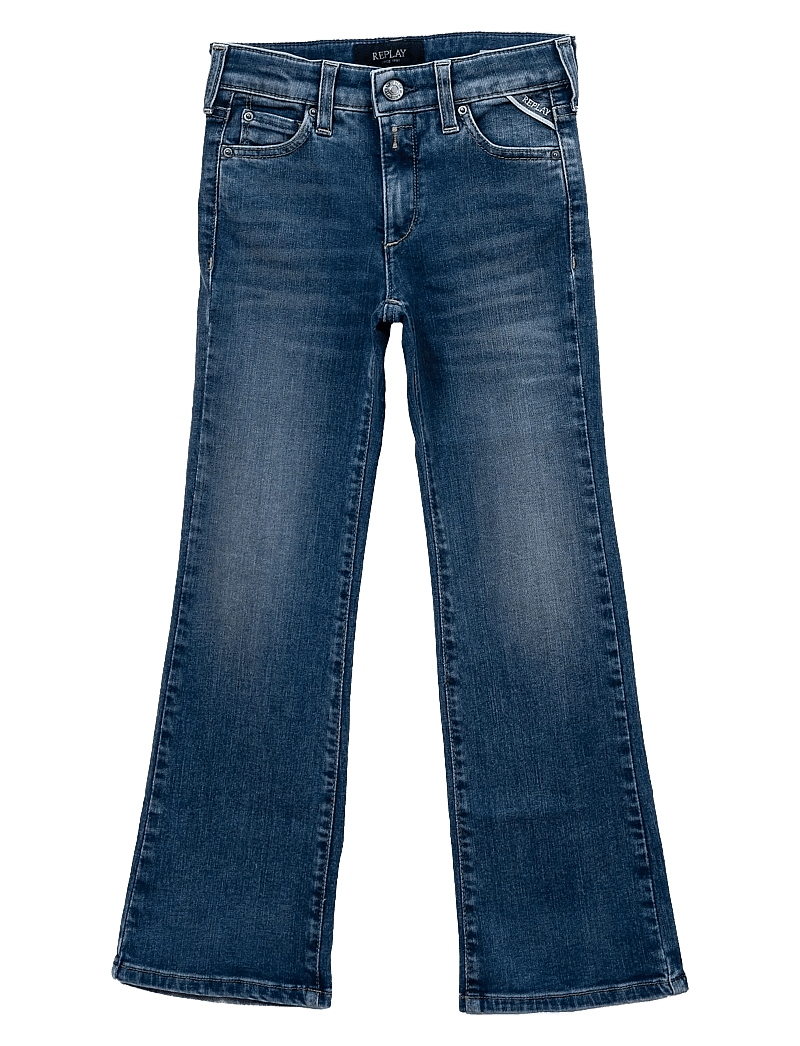 Replay - AMISTA Trousers BOOTCUT - alt laienevad teksad - medium blue - 0
