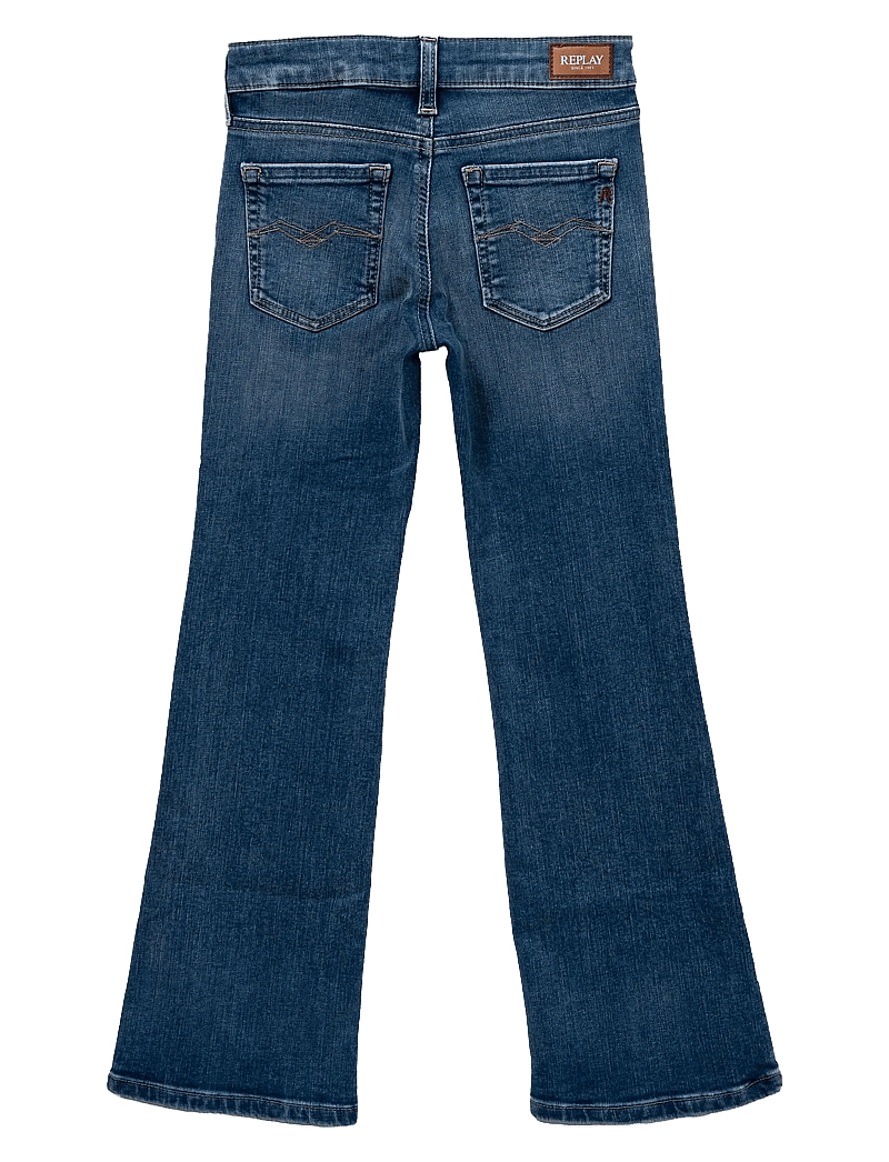 Replay - AMISTA Trousers BOOTCUT - alt laienevad teksad - medium blue - 1
