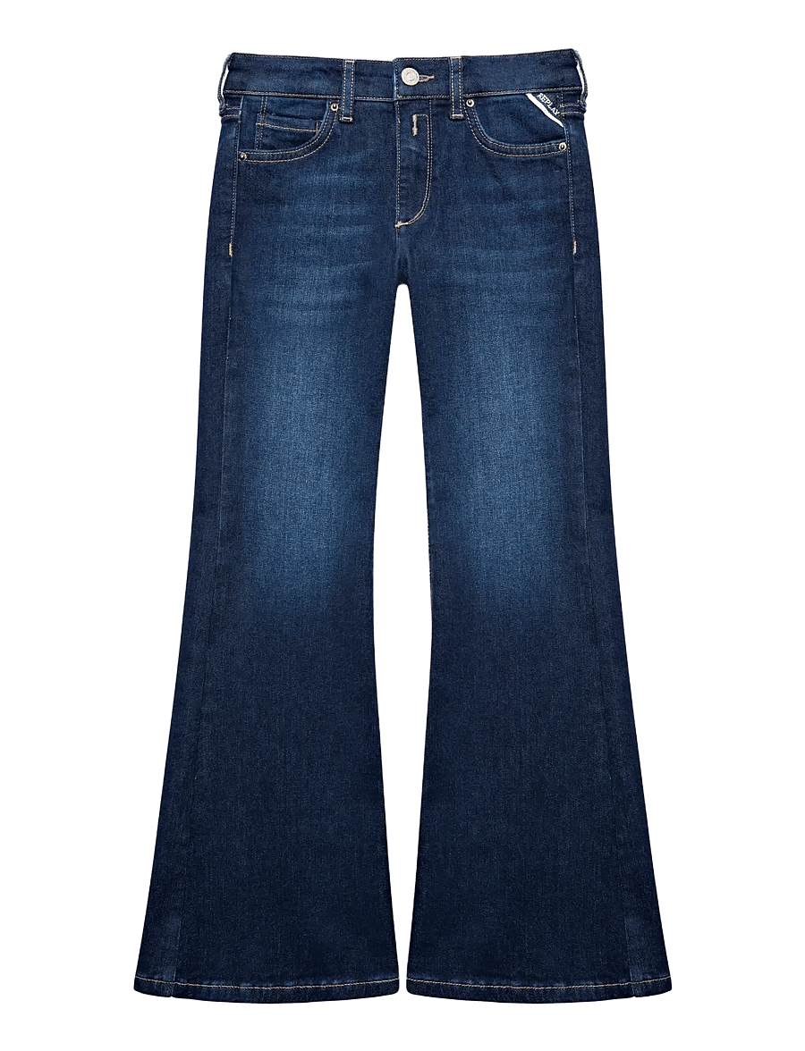 Replay - AMISTA Trousers BOOTCUT - blue - 0