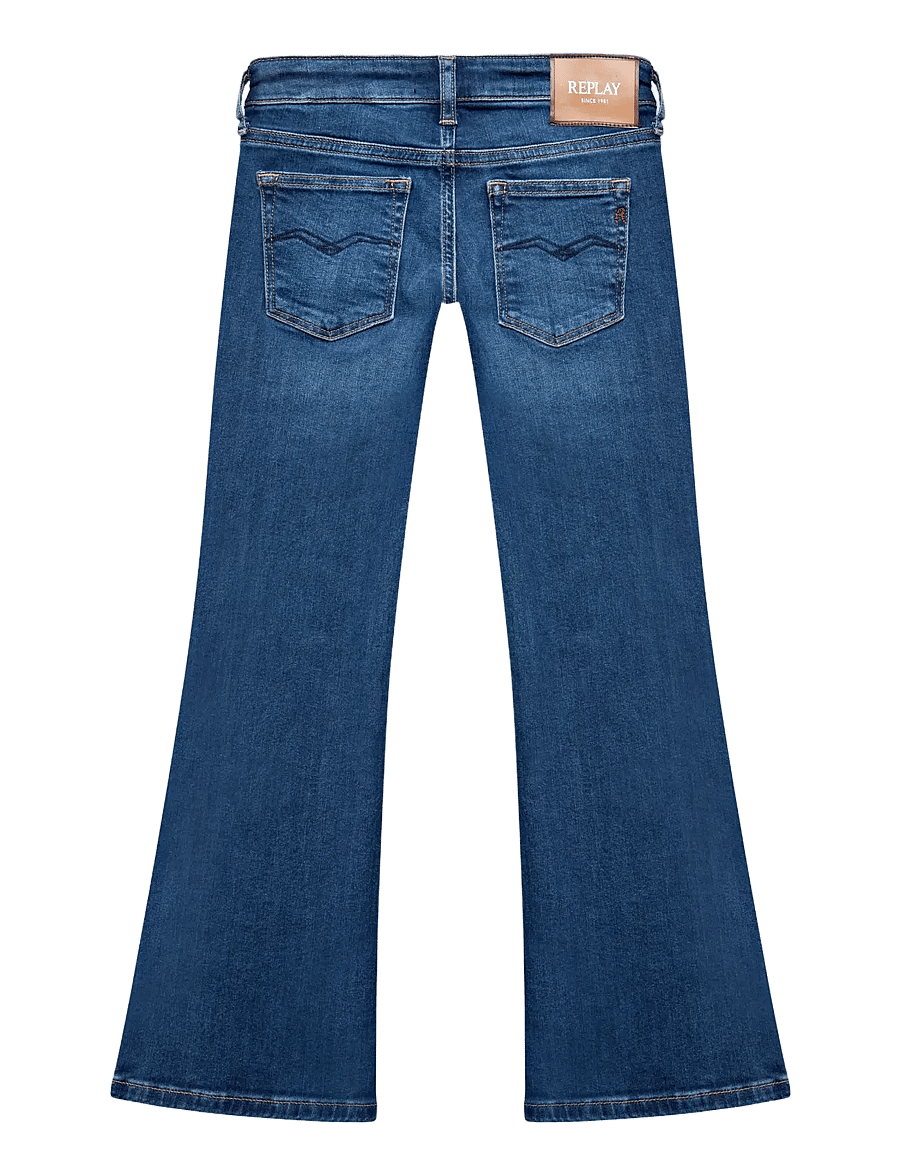 Replay - AMISTA Trousers BOOTCUT - blue - 1
