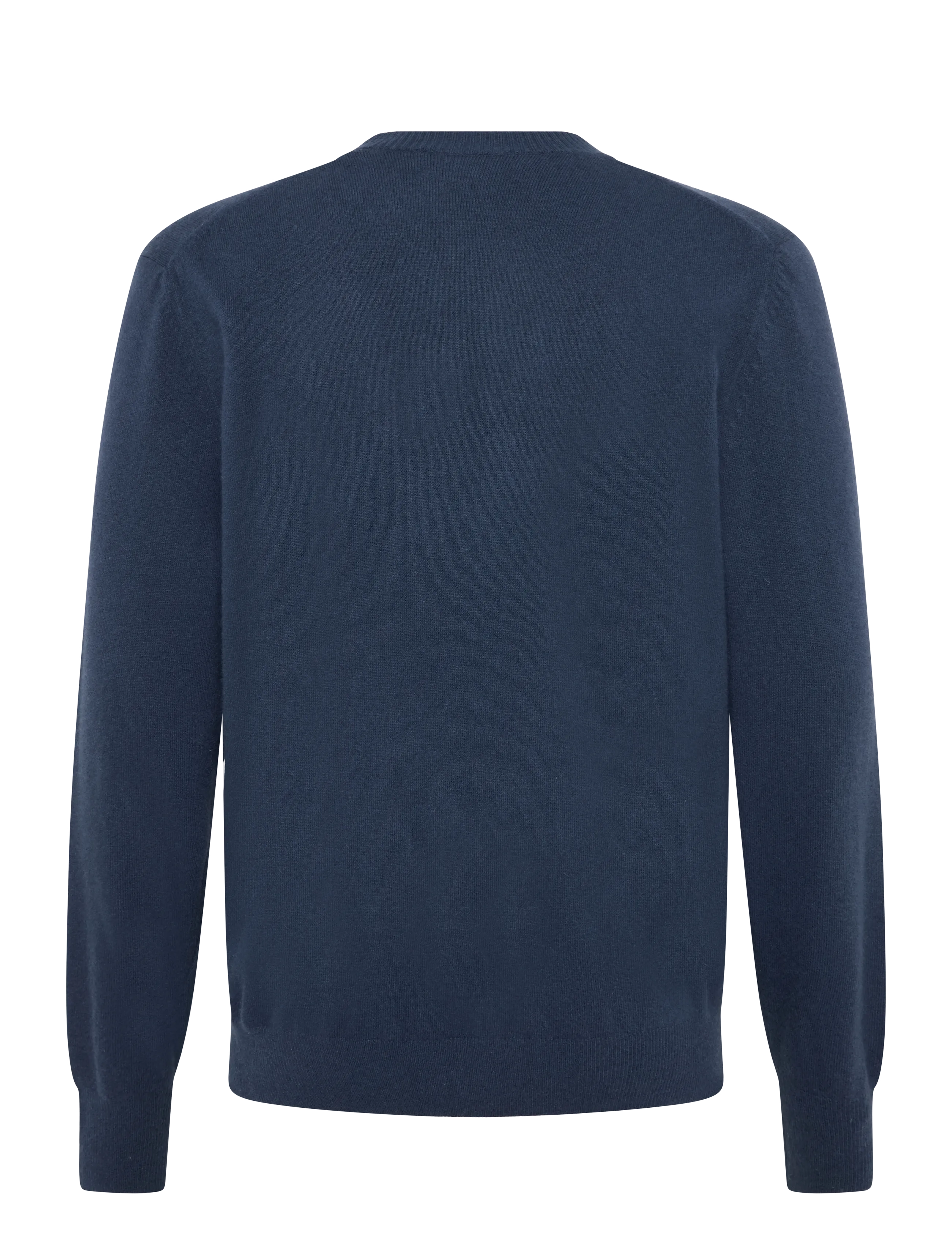 Replay - Sweater REGULAR RED LOGO - round necks - blue - 2