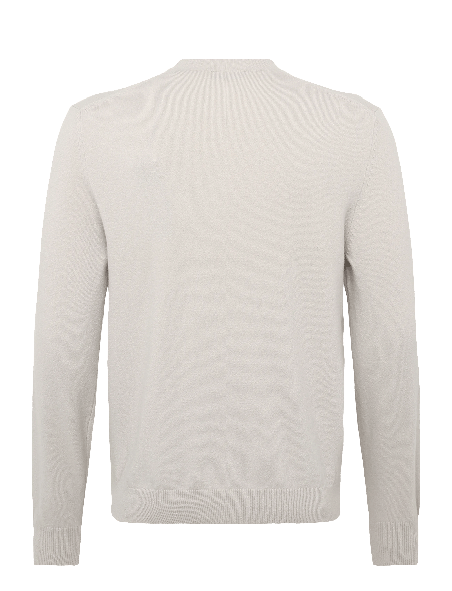 Replay - Sweater REGULAR RED LOGO - round necks - white - 2