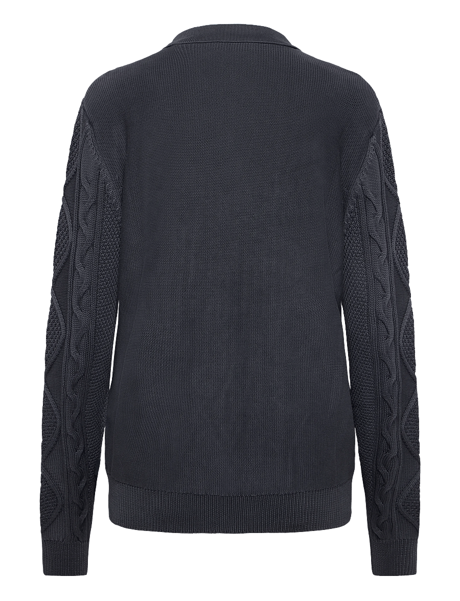 Replay - Sweater REGULAR - poloer i strik med lange ærmer - grey - 2
