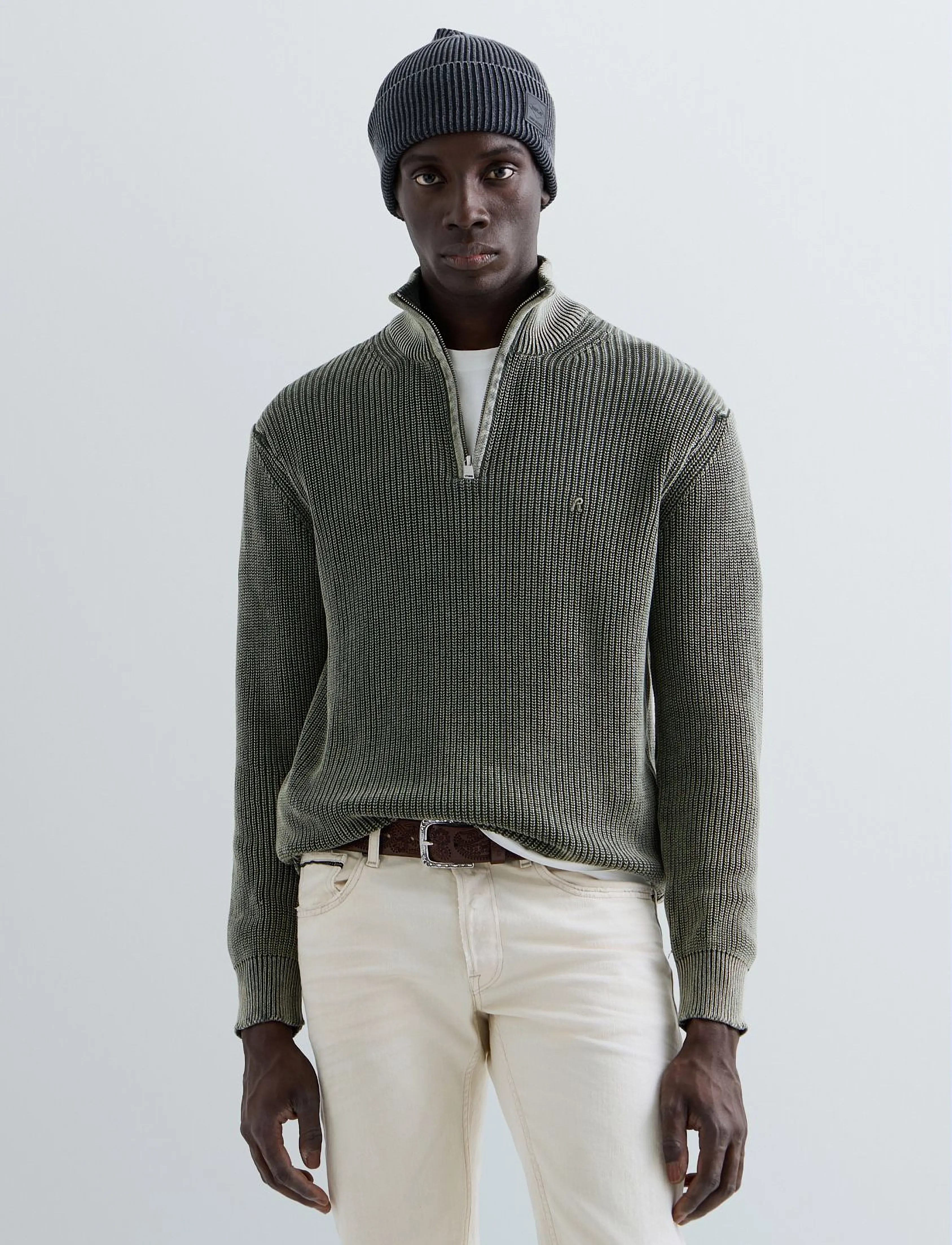 Replay - Sweater REGULAR - green - 4