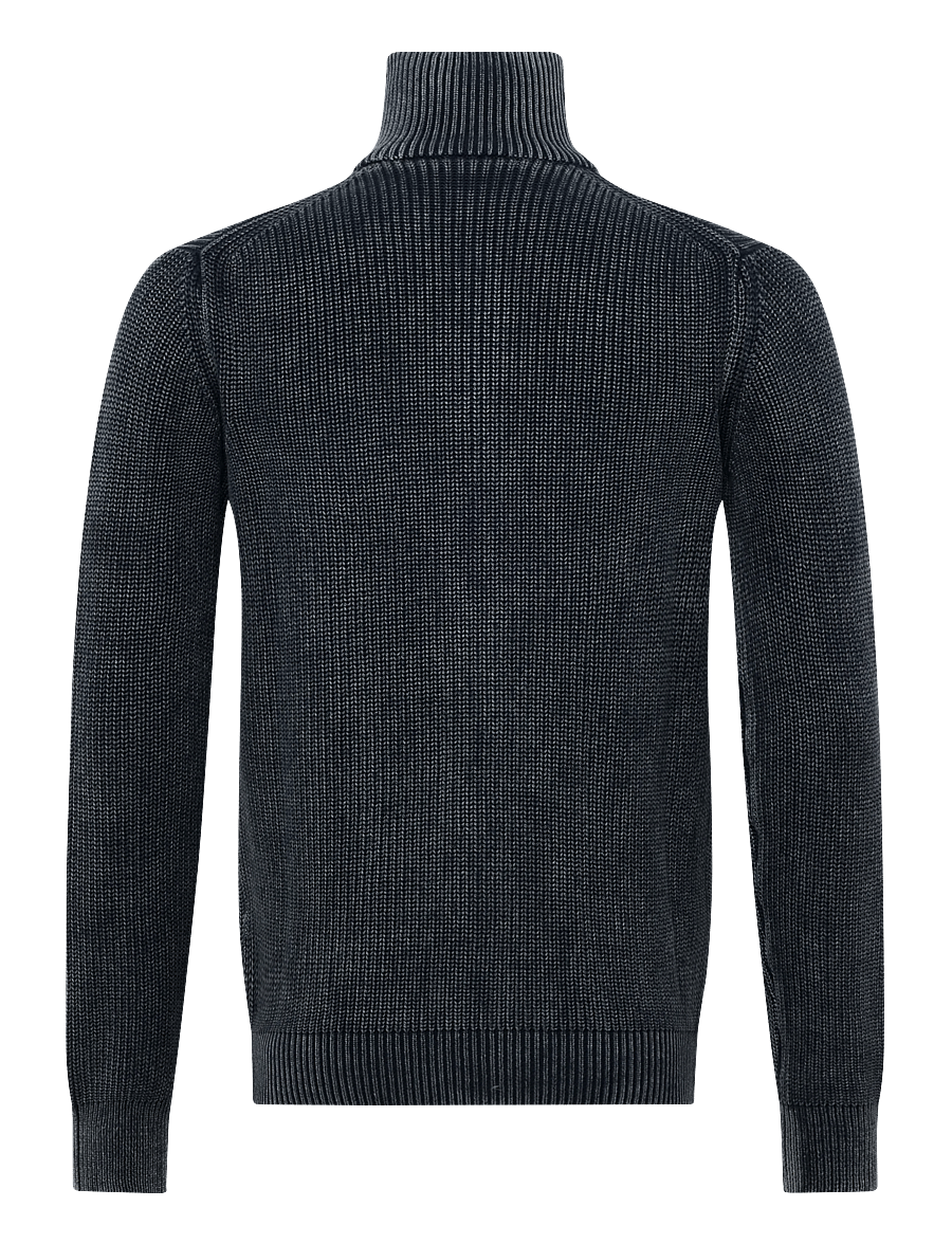 Replay - Sweater REGULAR - pullover mit durchgehendem reißverschluss - blue - 2