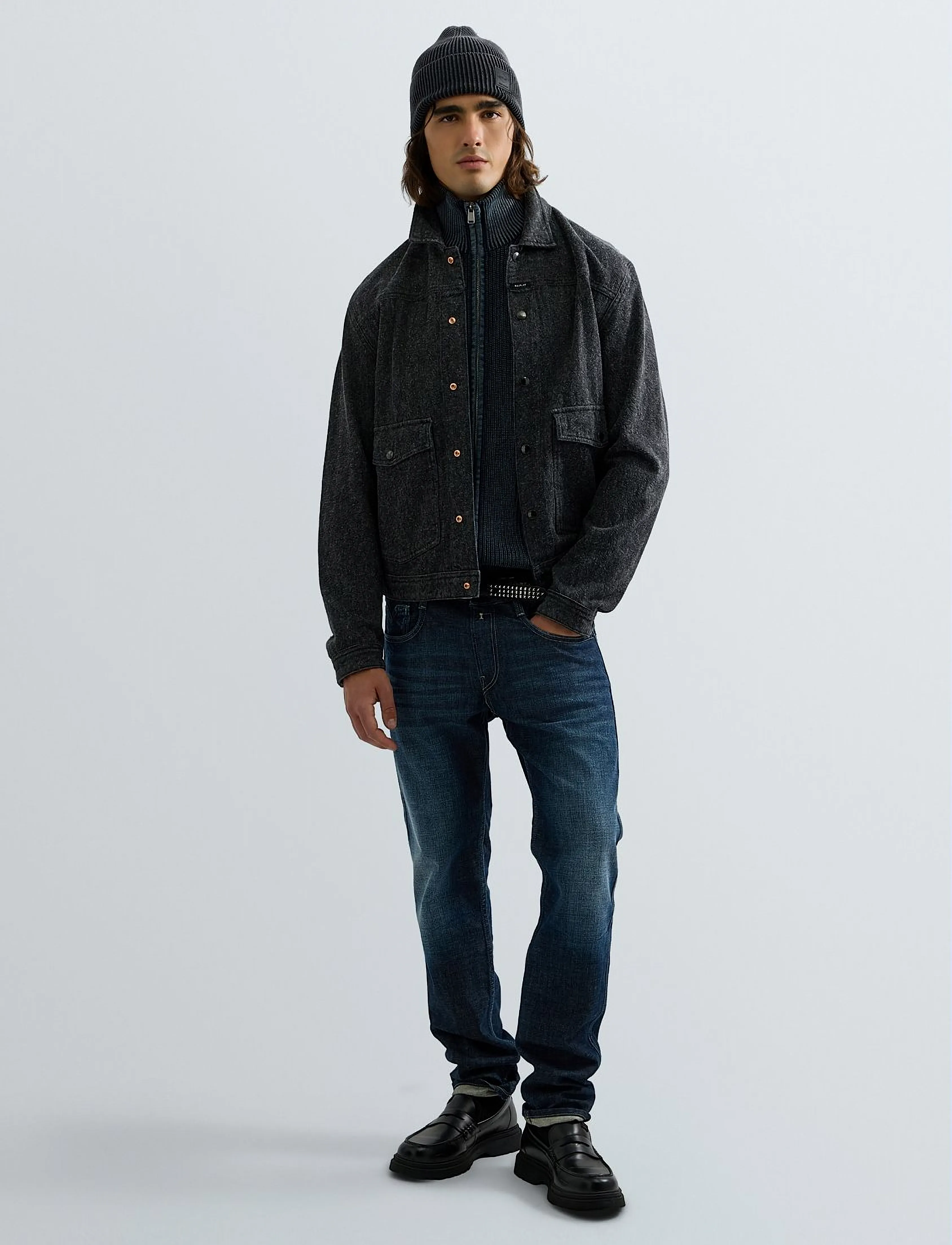 Replay - Sweater REGULAR - blue - 4