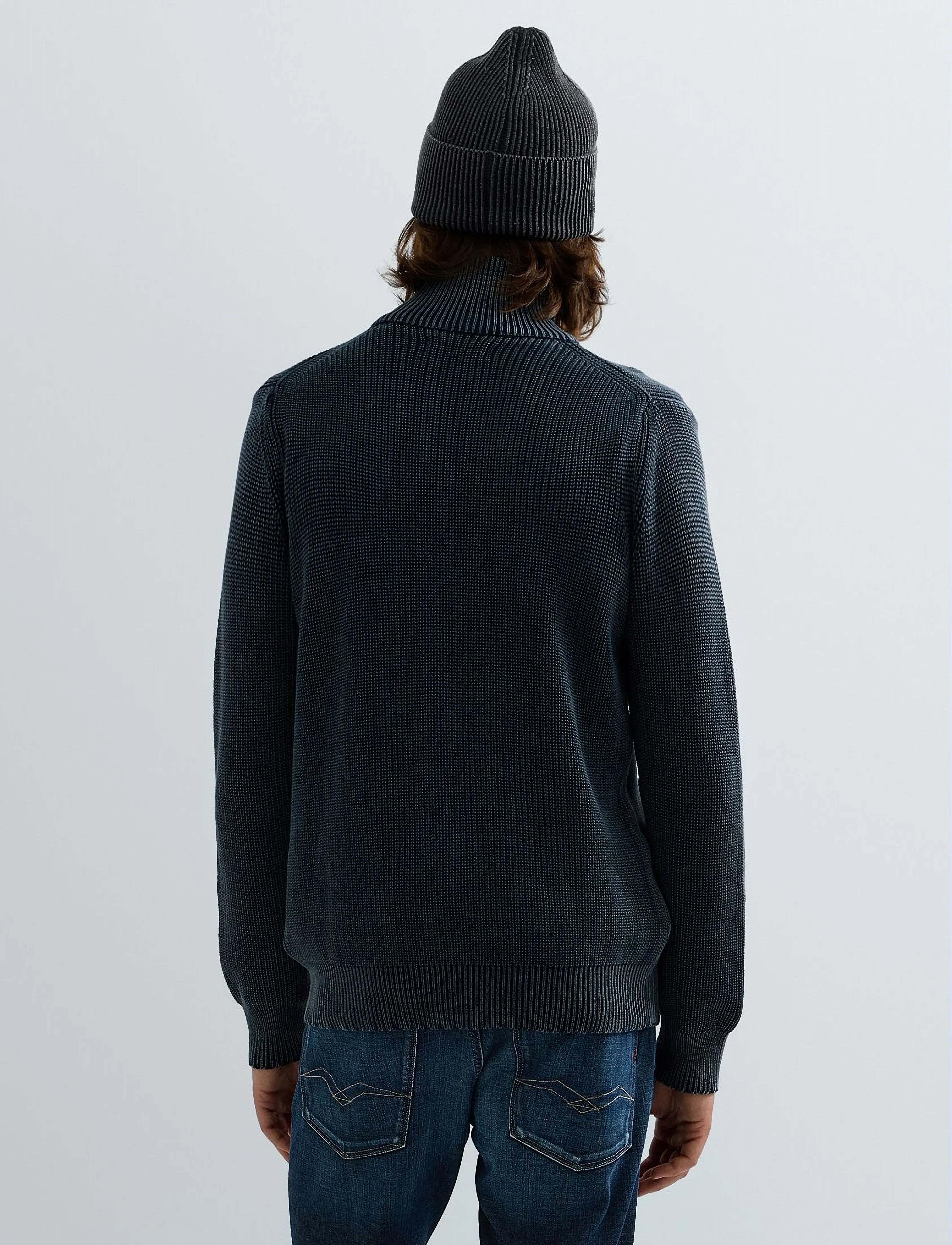 REPLAY Sweater Regular stickade tröjor herr – bild 5