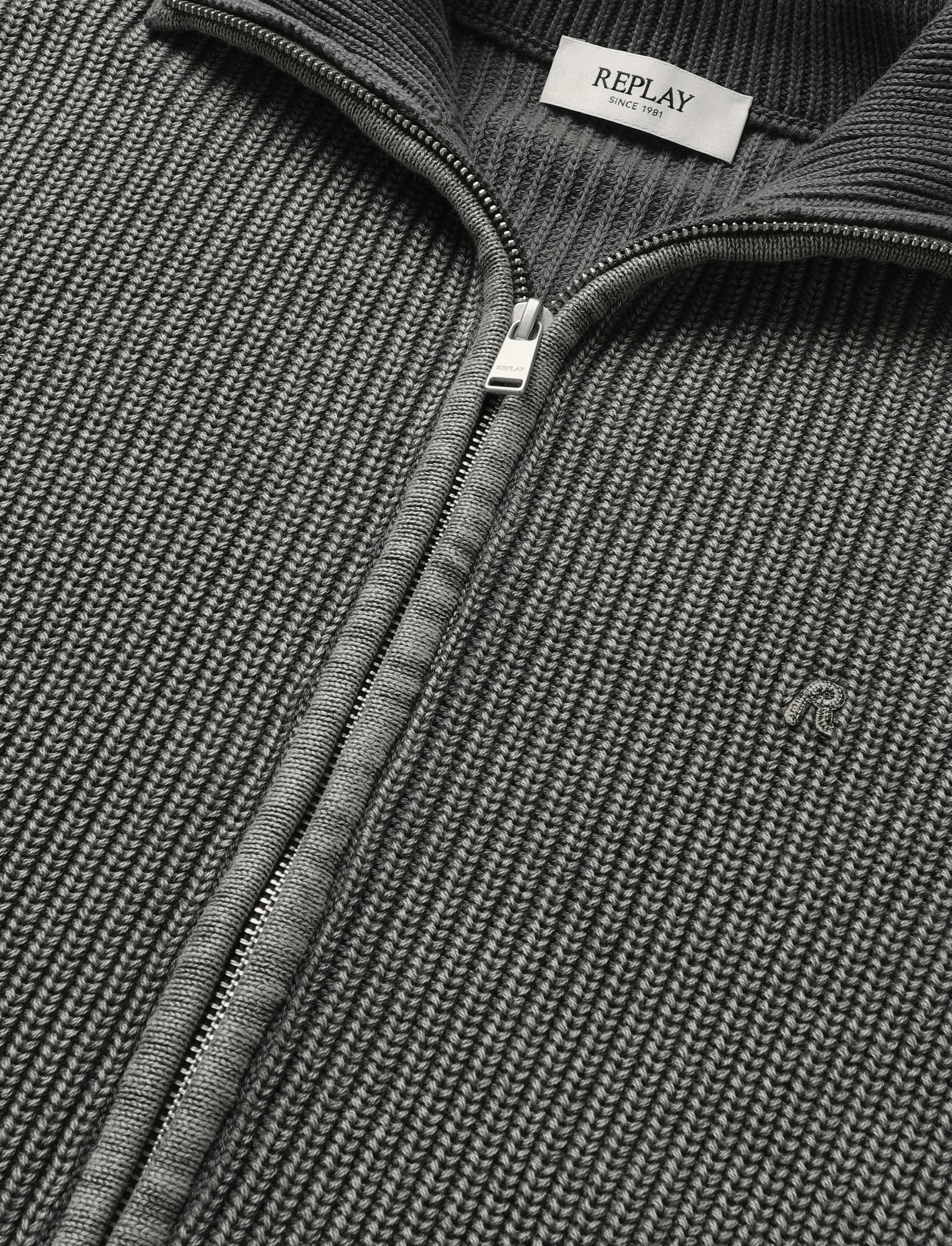 Replay - Sweater REGULAR - lukuga džemprid - green - 4