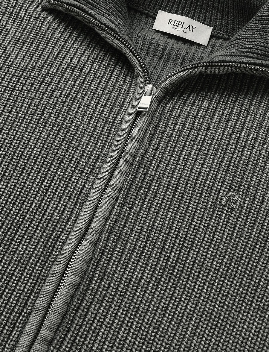 Replay - Sweater REGULAR - lukuga džemprid - green - 4