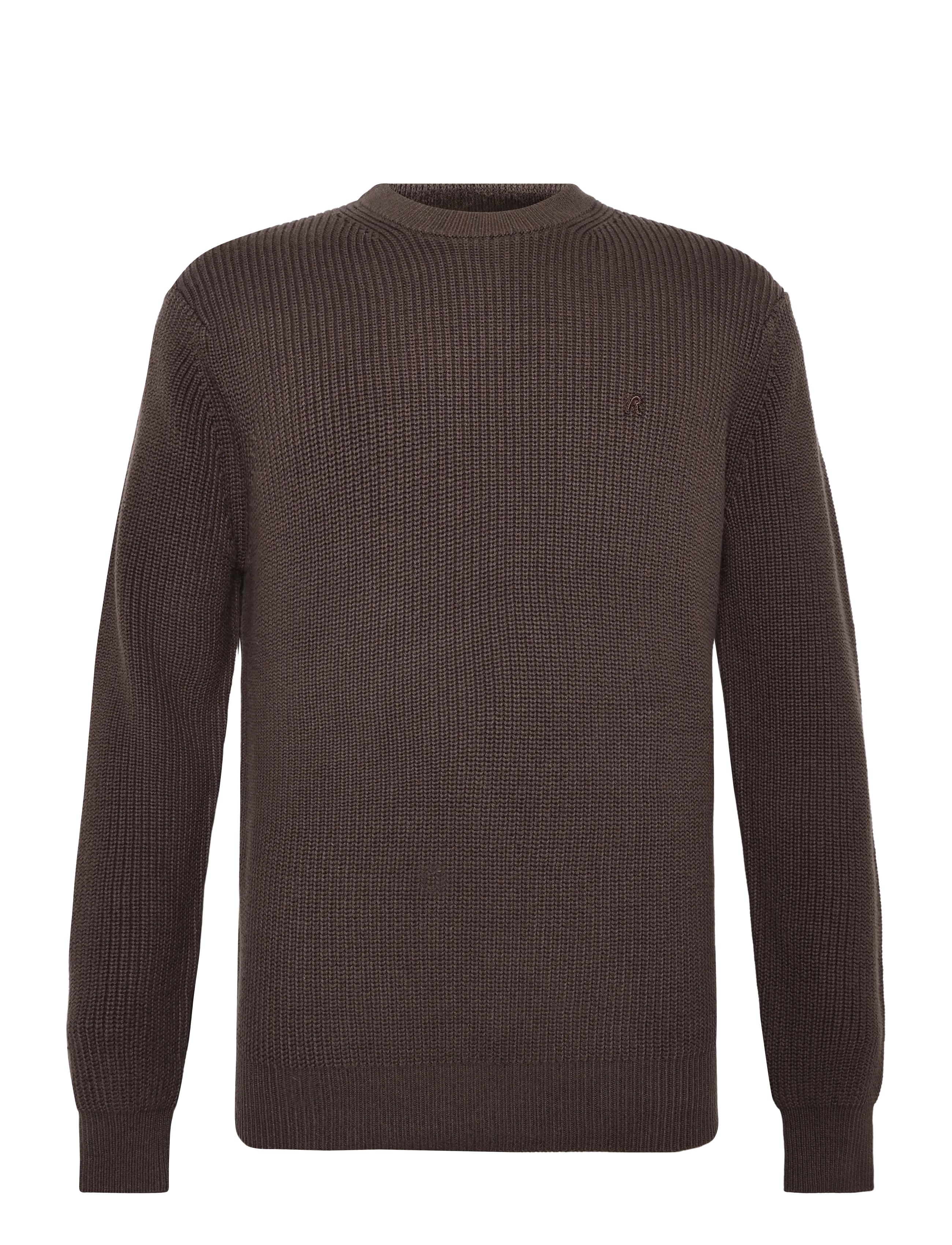 Replay Sweater REGULAR - Rund hals - BROWN / brown