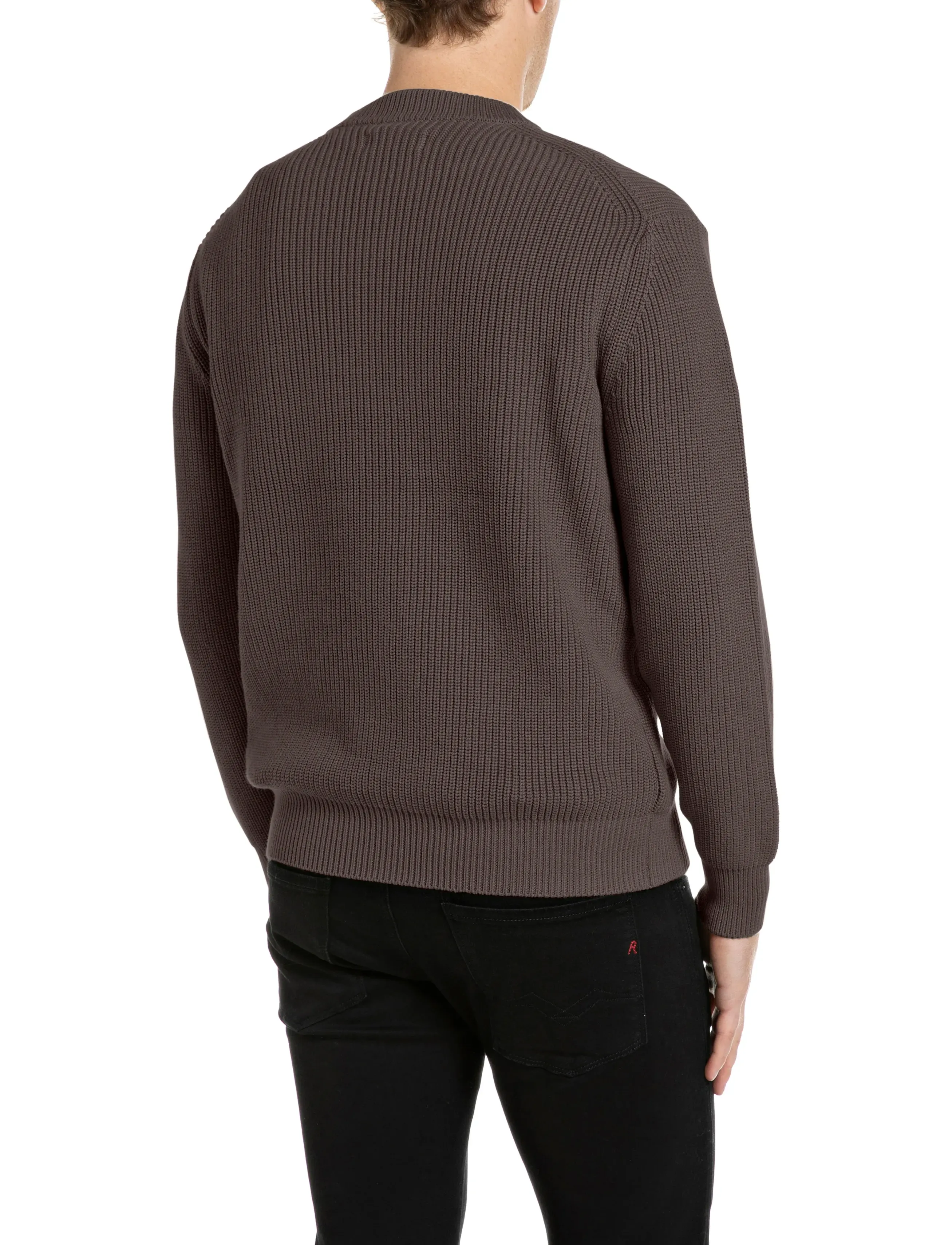 Replay - Sweater REGULAR - rund hals - brown - 3