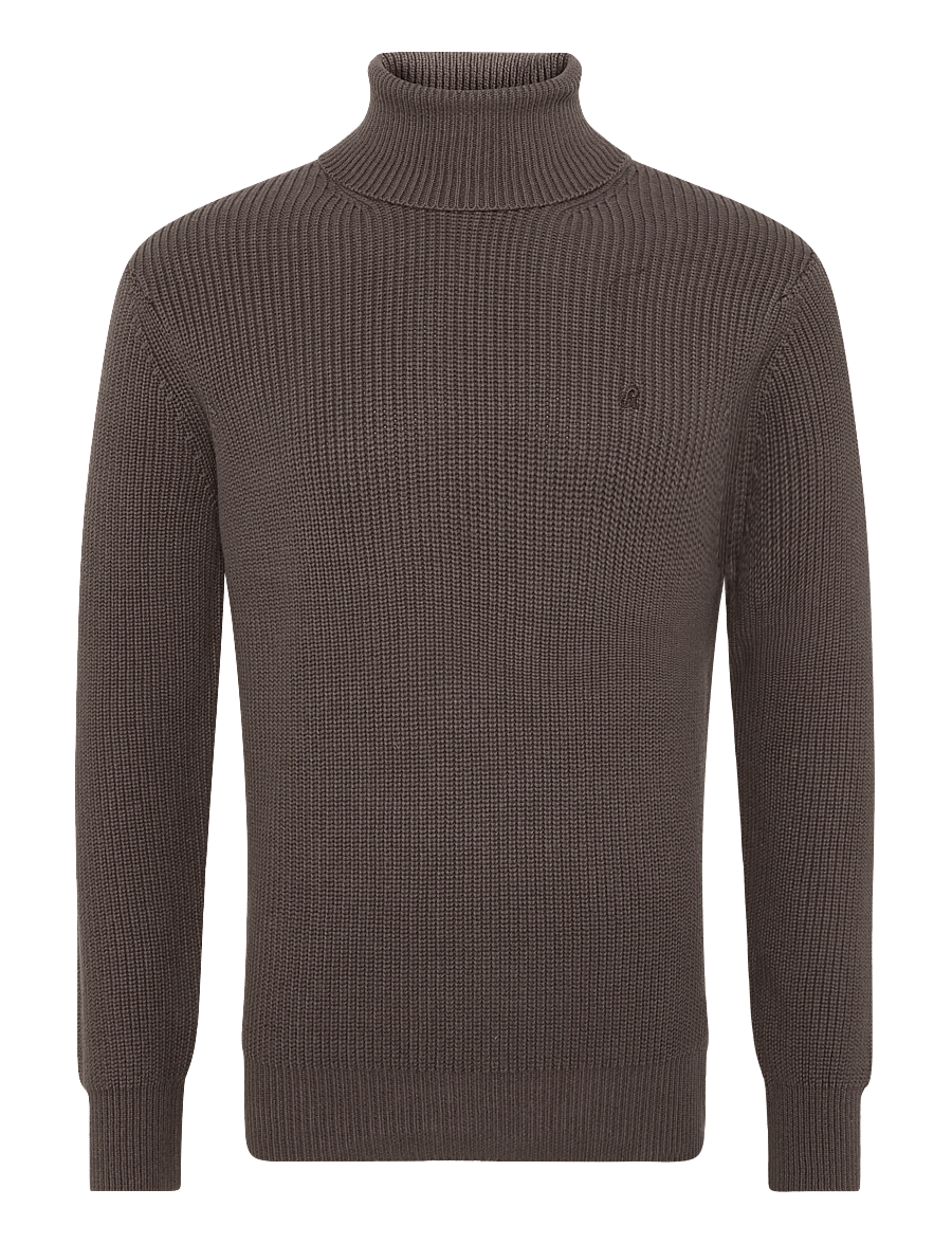 Replay - Sweater REGULAR - kõrge kaelusega - brown - 1