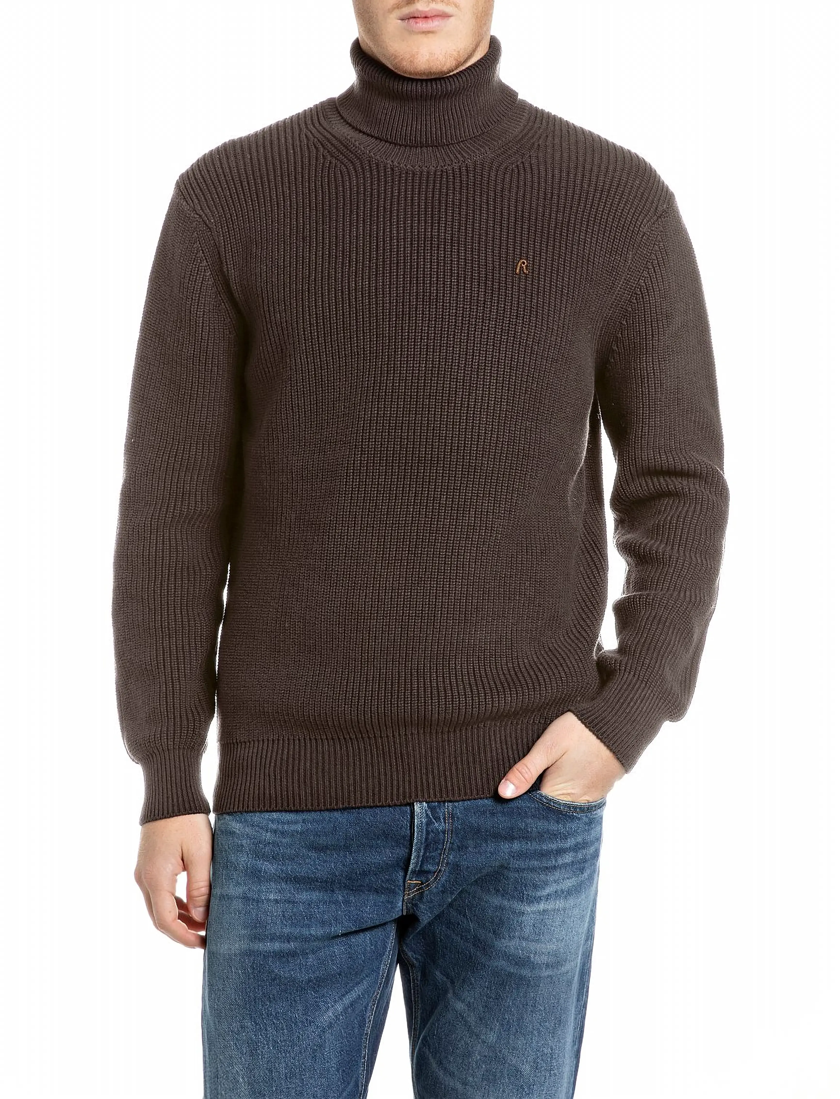 Replay - Sweater REGULAR - brown - 0