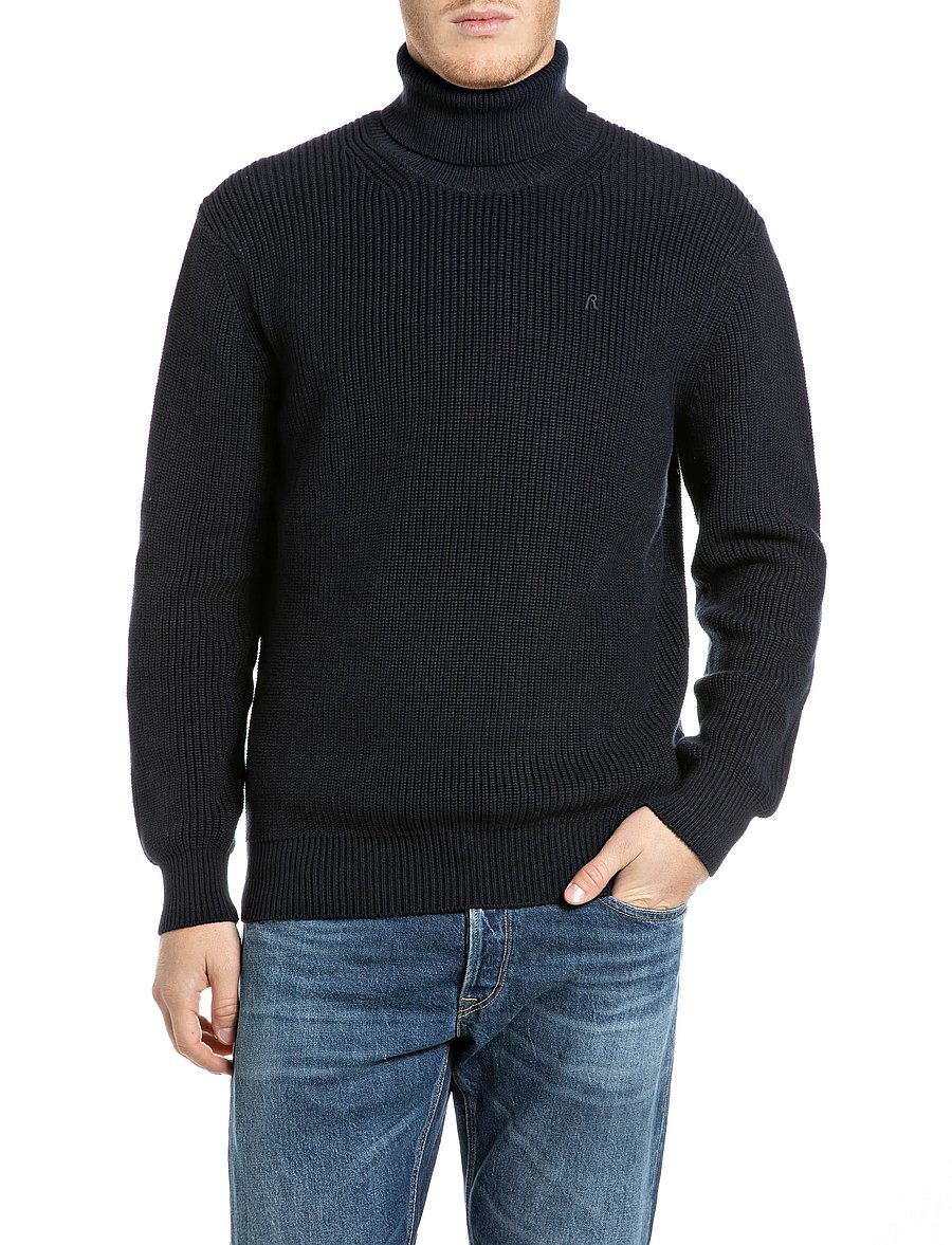 Replay - Sweater REGULAR - kõrge kaelusega - grey - 0