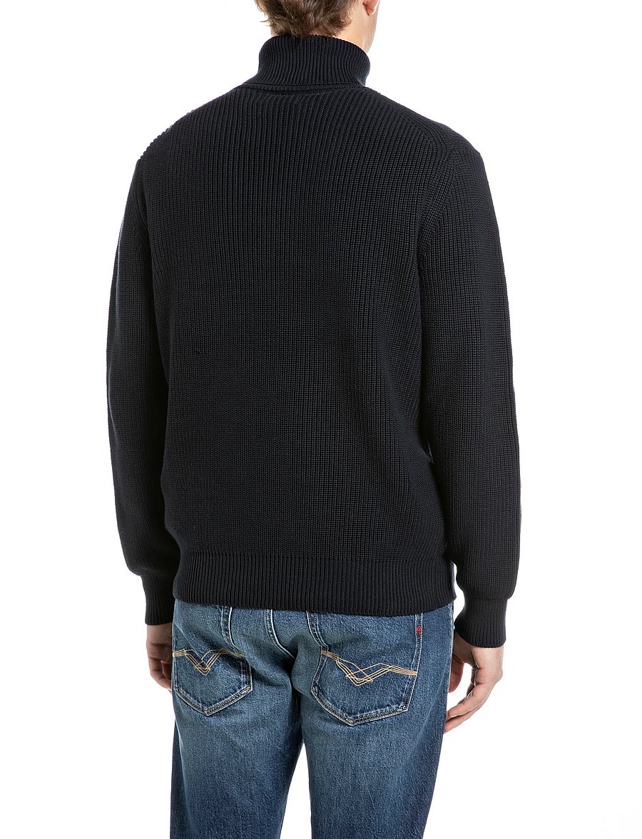 Replay - Sweater REGULAR - kõrge kaelusega - grey - 3