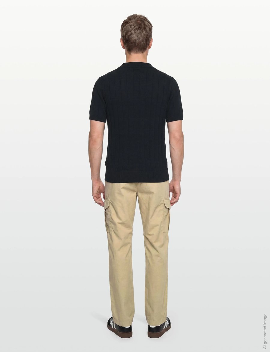 Replay - REGULAR NATURAL COMPONENT Sweater - polostrik - blue - 4