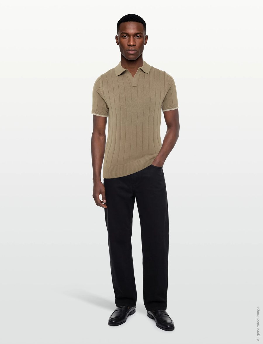 Replay - REGULAR NATURAL COMPONENT Sweater - langärmlige strick-polohemden - multi coloured - 0