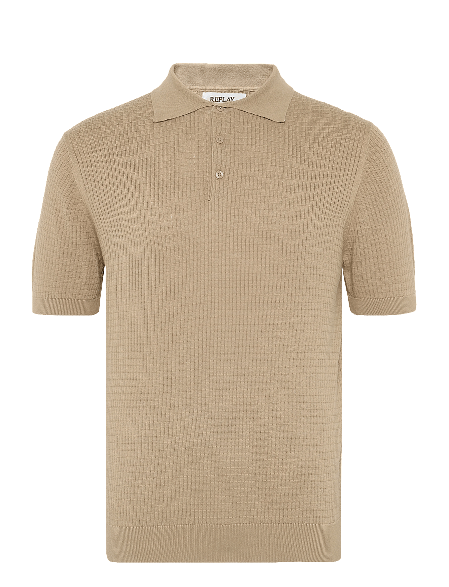 Replay - REGULAR NATURAL COMPONENT Sweater - beige - 1