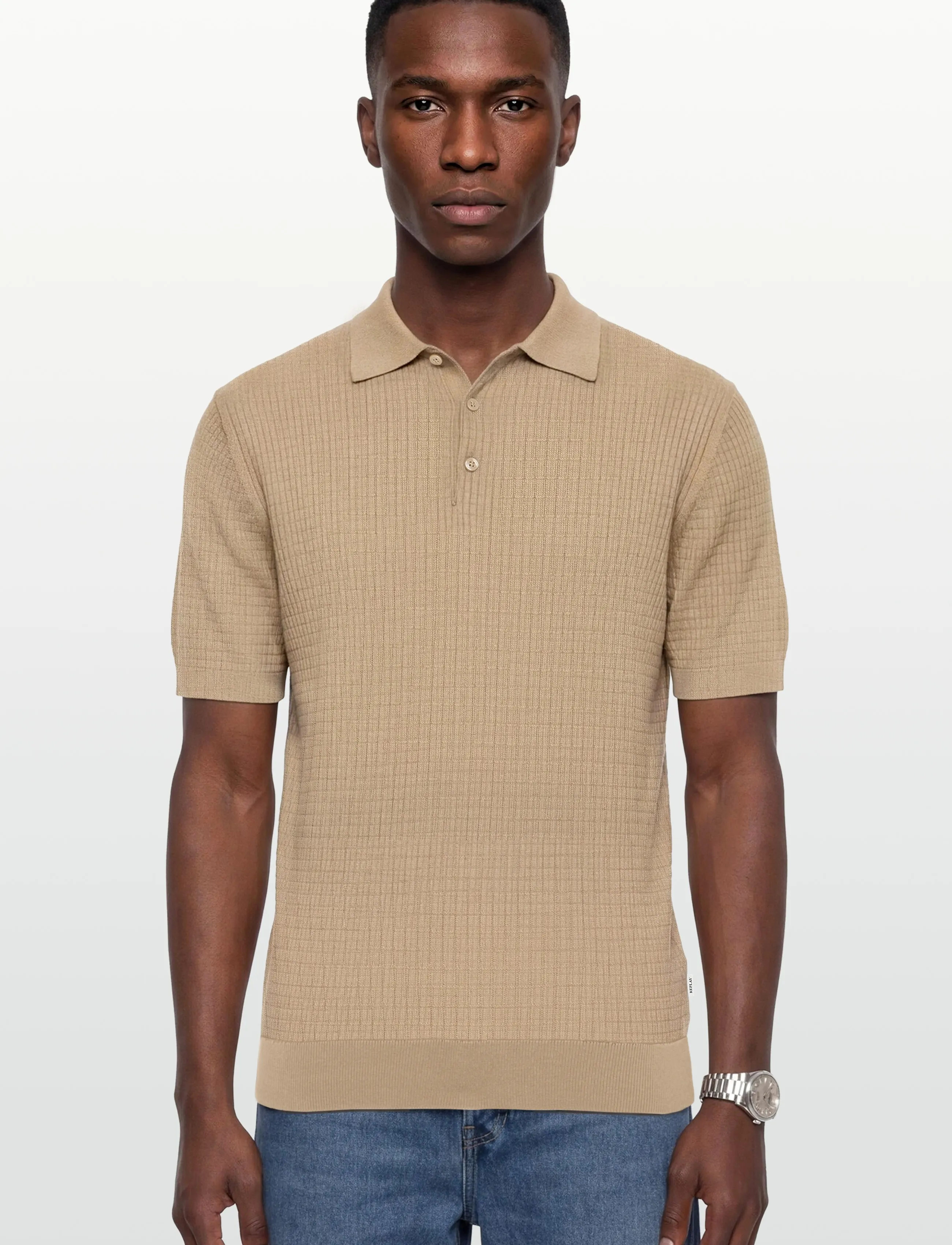 Replay - REGULAR   NATURAL COMPONENT Sweater - beige - 3