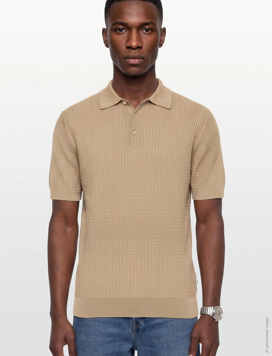 Replay - REGULAR NATURAL COMPONENT Sweater - beige - 3