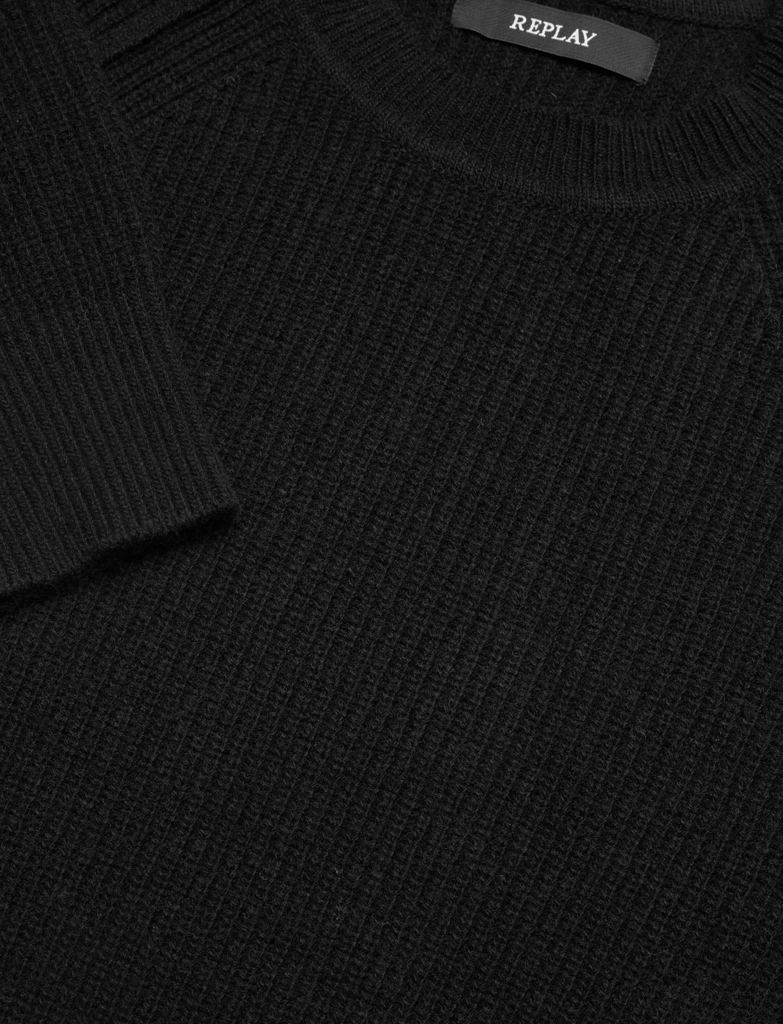 Replay - Sweater - trøjer - black - 2