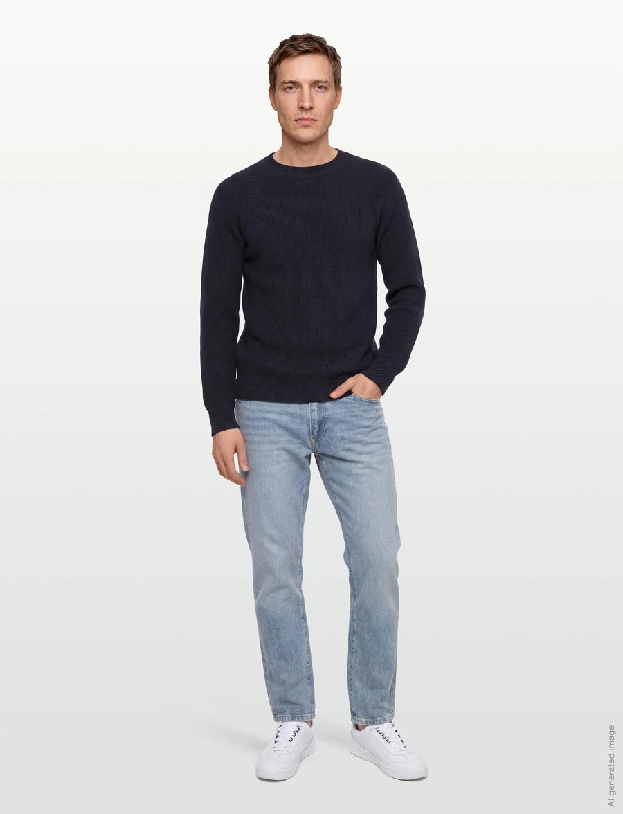 Replay - Sweater - rund hals - navy - 0