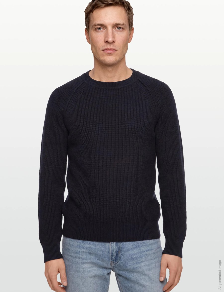 Replay - Sweater - rund hals - navy - 3