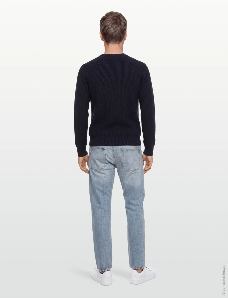 Replay - Sweater - rund hals - navy - 4