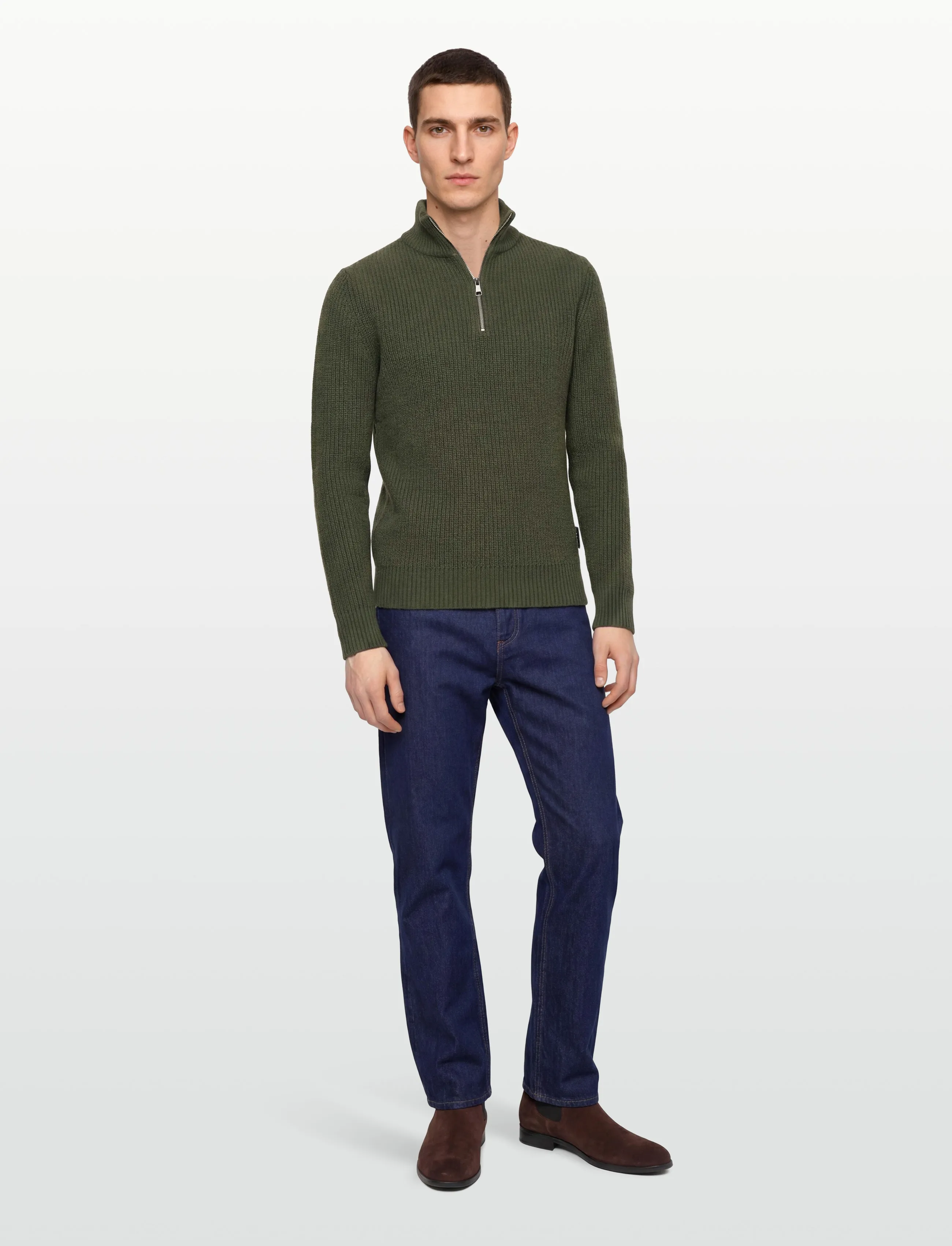 Replay - Sweater REGULAR - men - green - 0