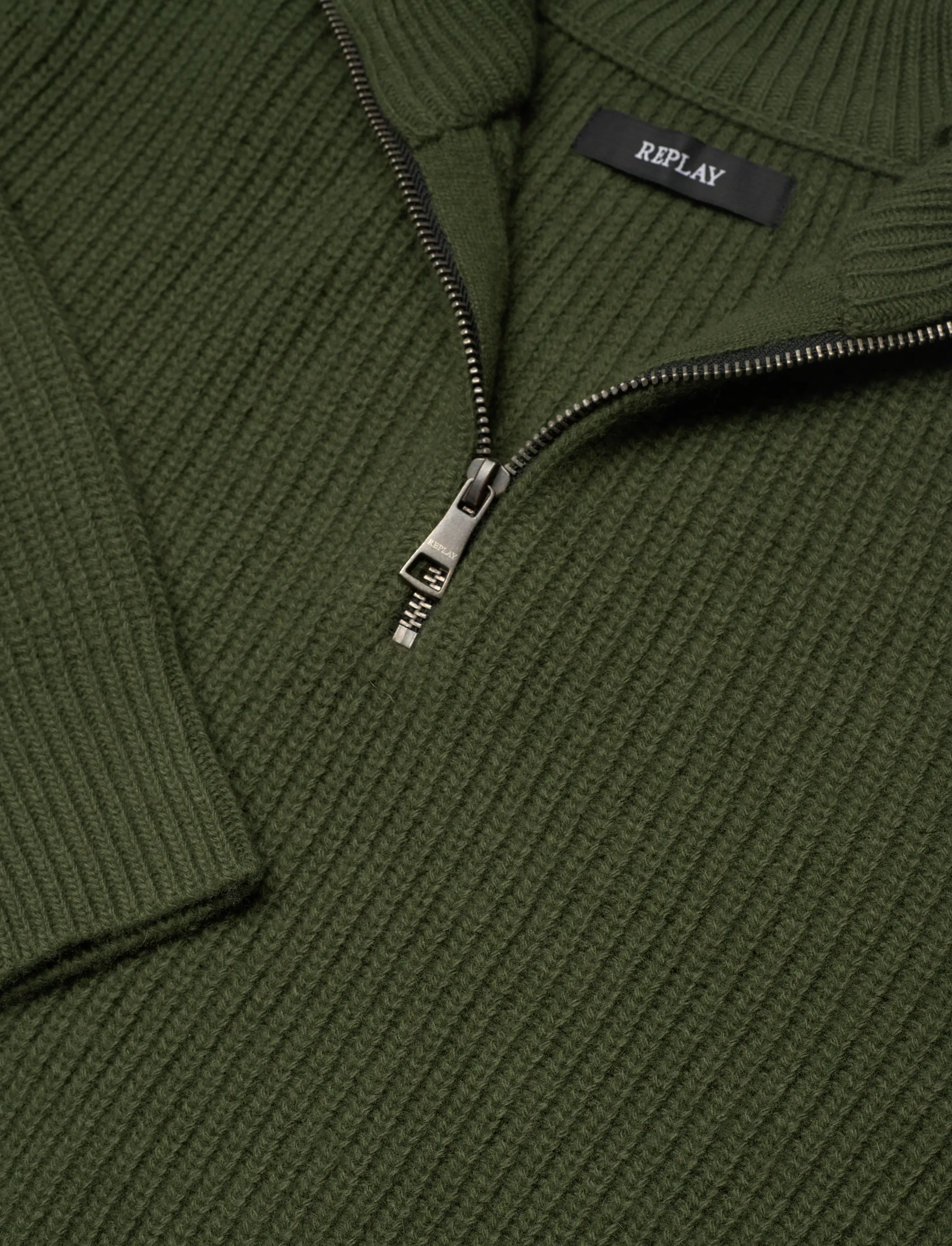 Replay - Sweater REGULAR - herren - green - 2