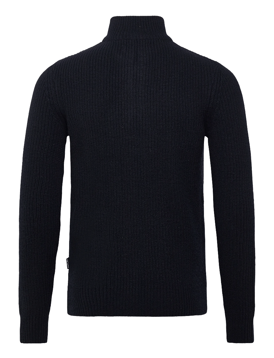 Replay - Sweater REGULAR - half zip-tröjor - navy - 1