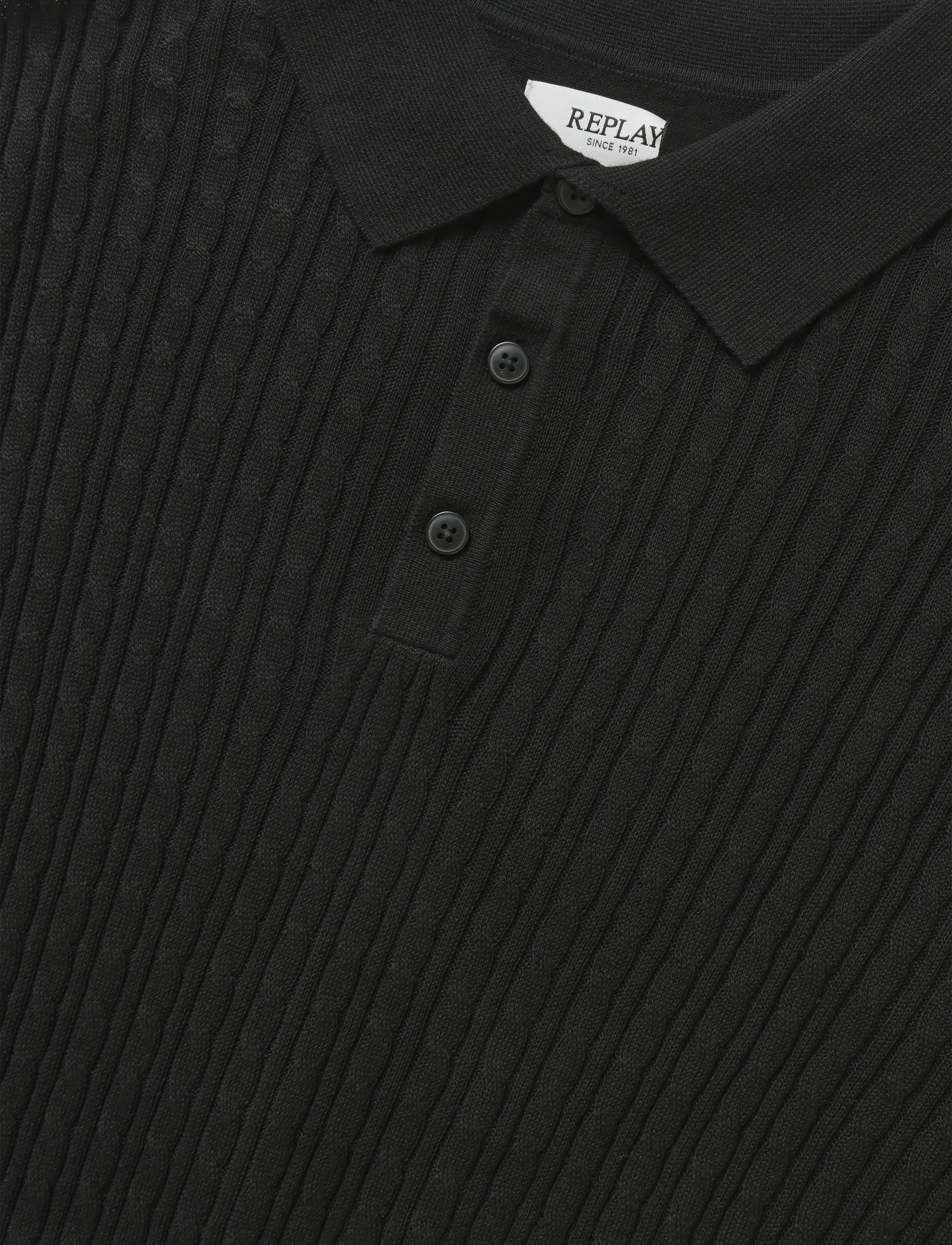 Replay - REGULAR   NATURAL COMPONENT Sweater - black - 2