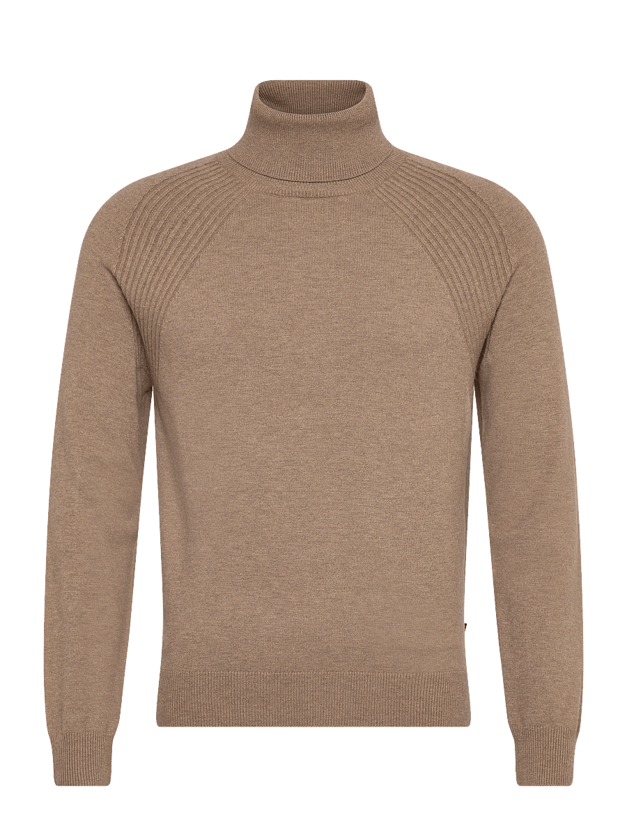Replay - Sweater REGULAR - rollkragenpullover - brown - 1