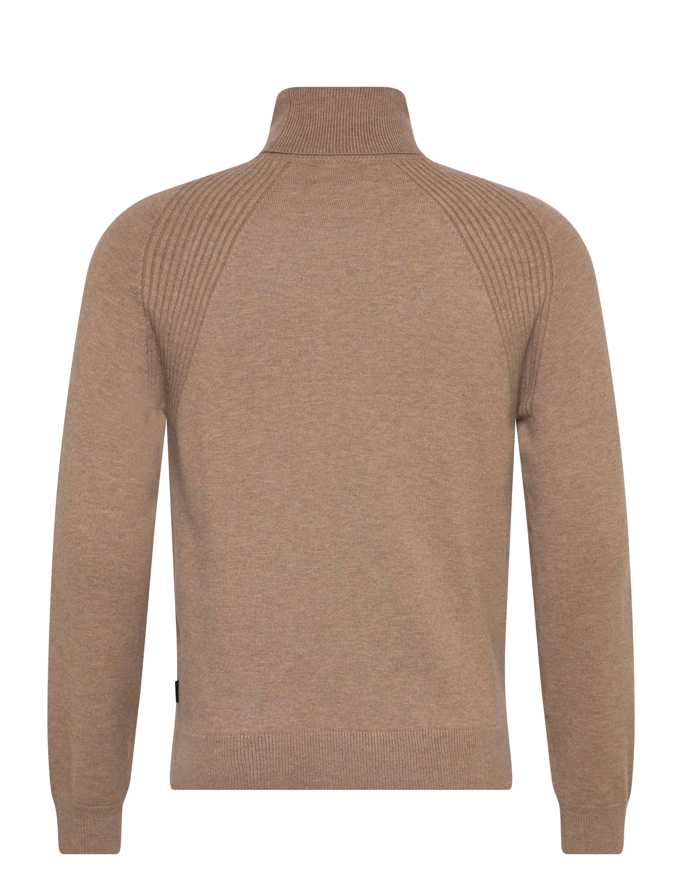 Replay - Sweater REGULAR  MIXED COMPONENTS - knitwear - brown - 2