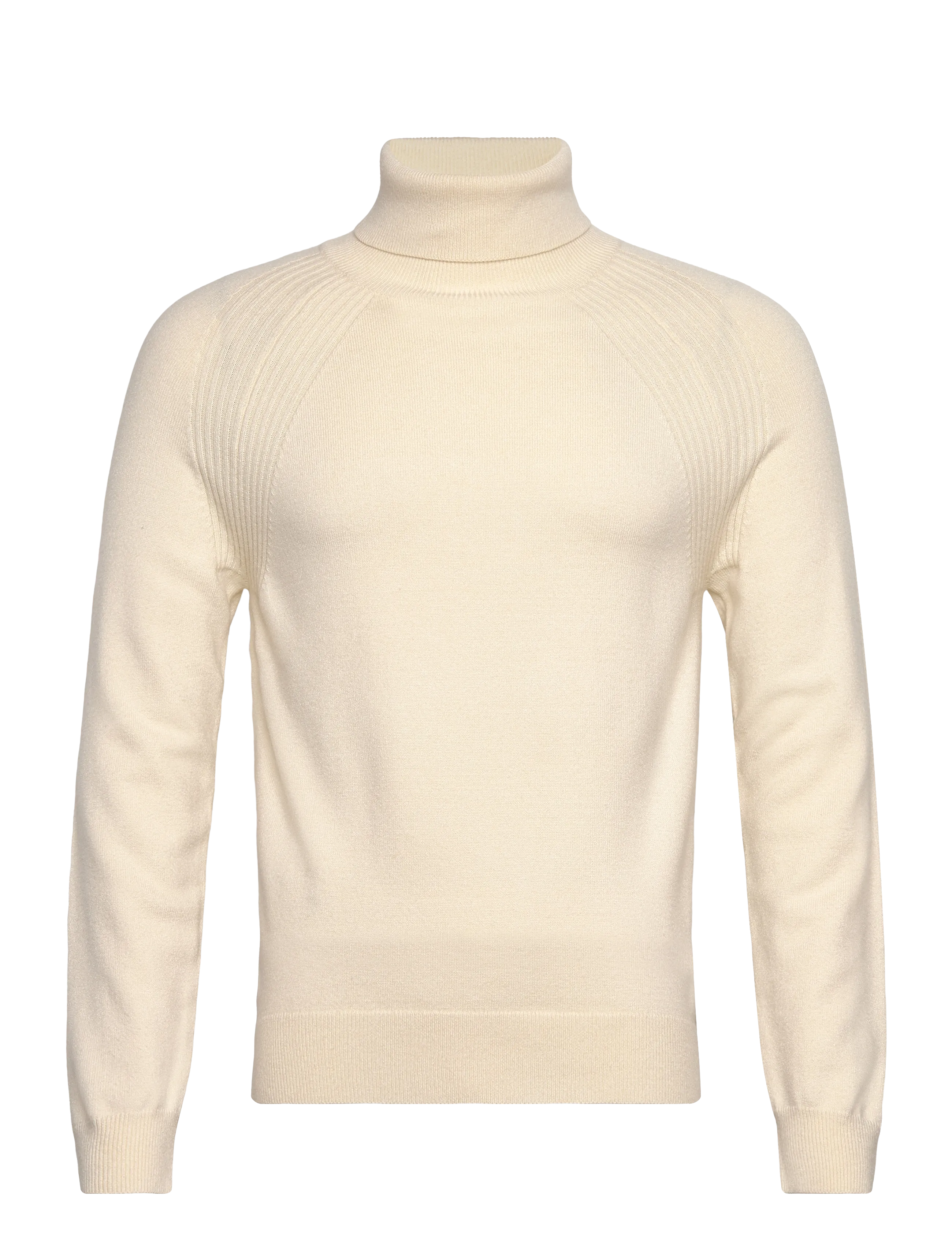 REPLAY Pullover Regular Mixed Components Cream - L - Herren