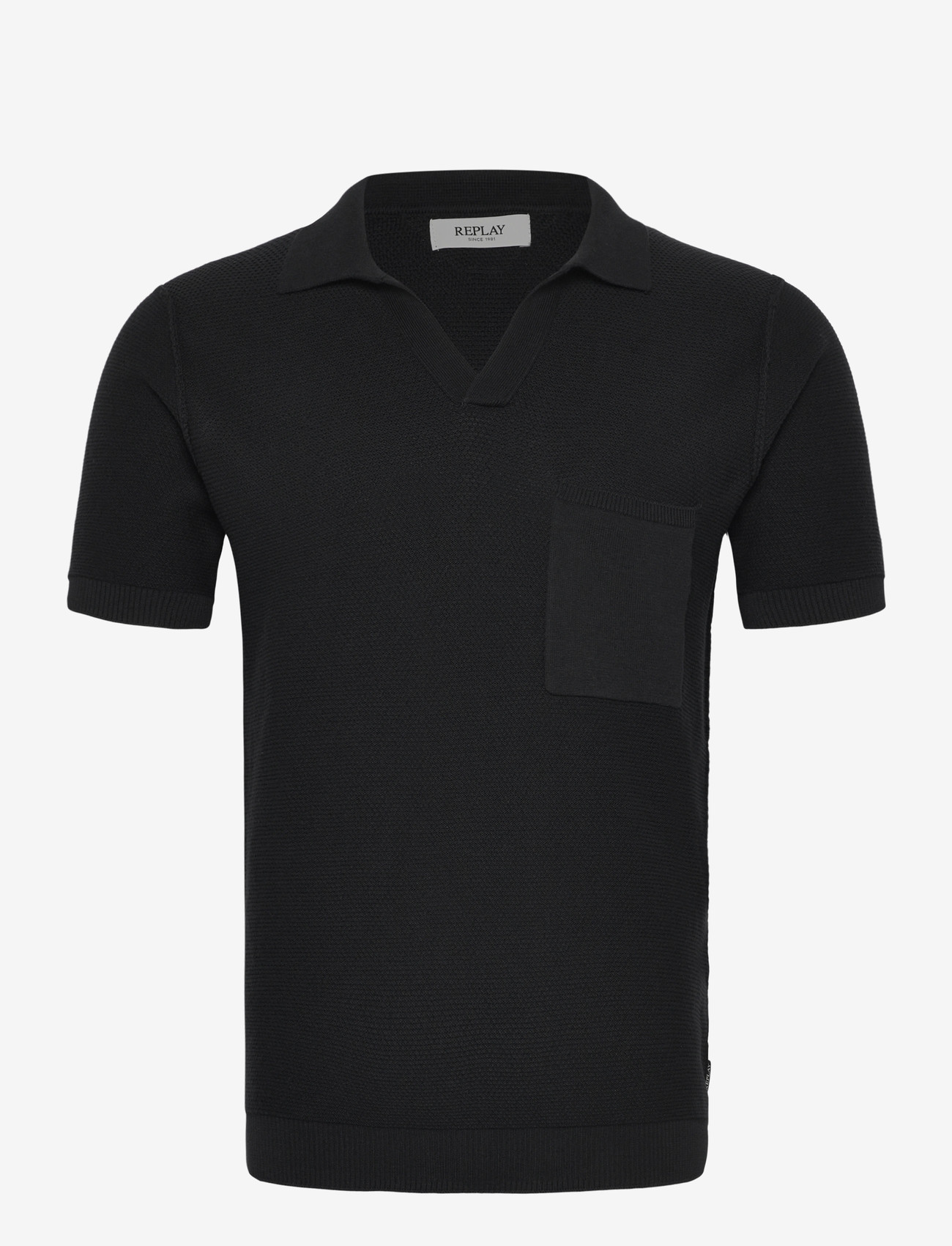 Replay - Sweater REGULAR - mænd - black - 1