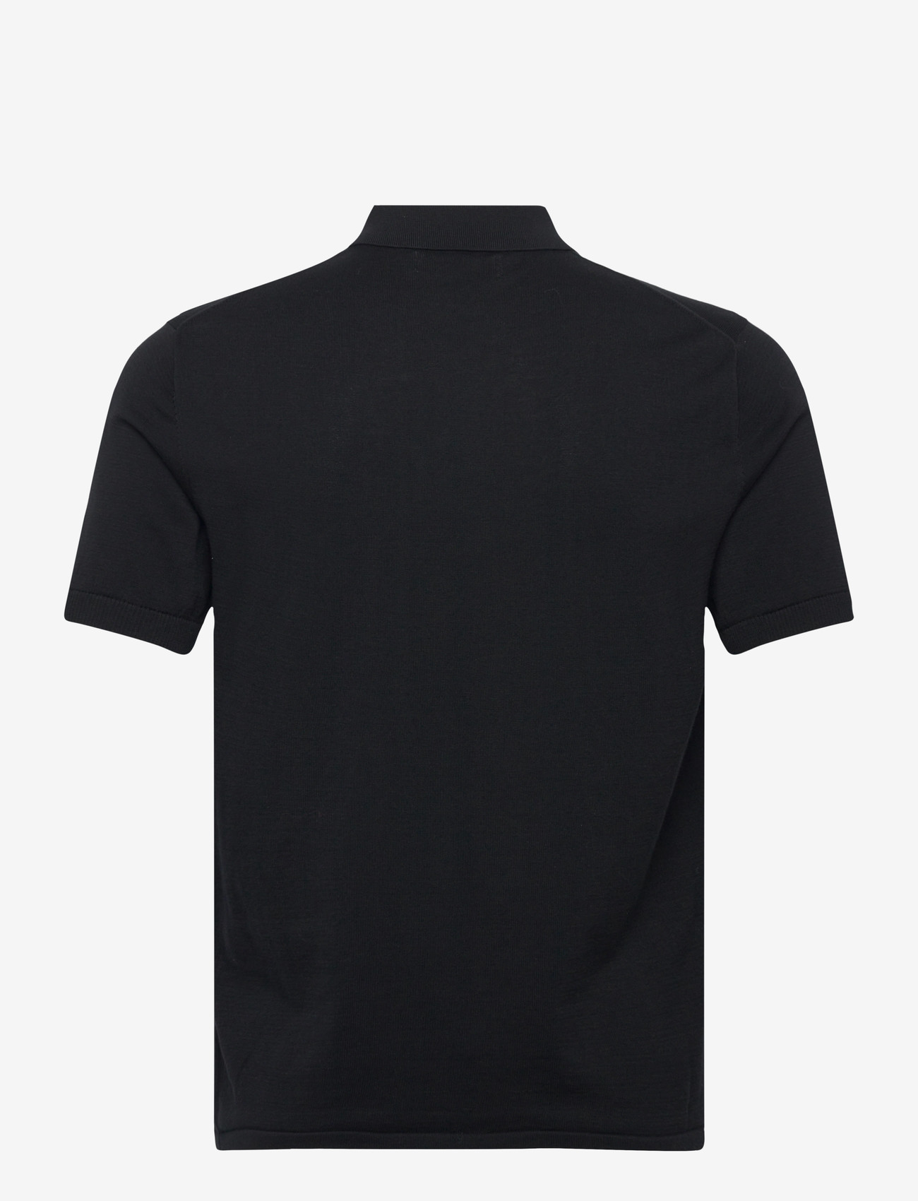 Replay - Sweater REGULAR - stickade pikéer - black - 2