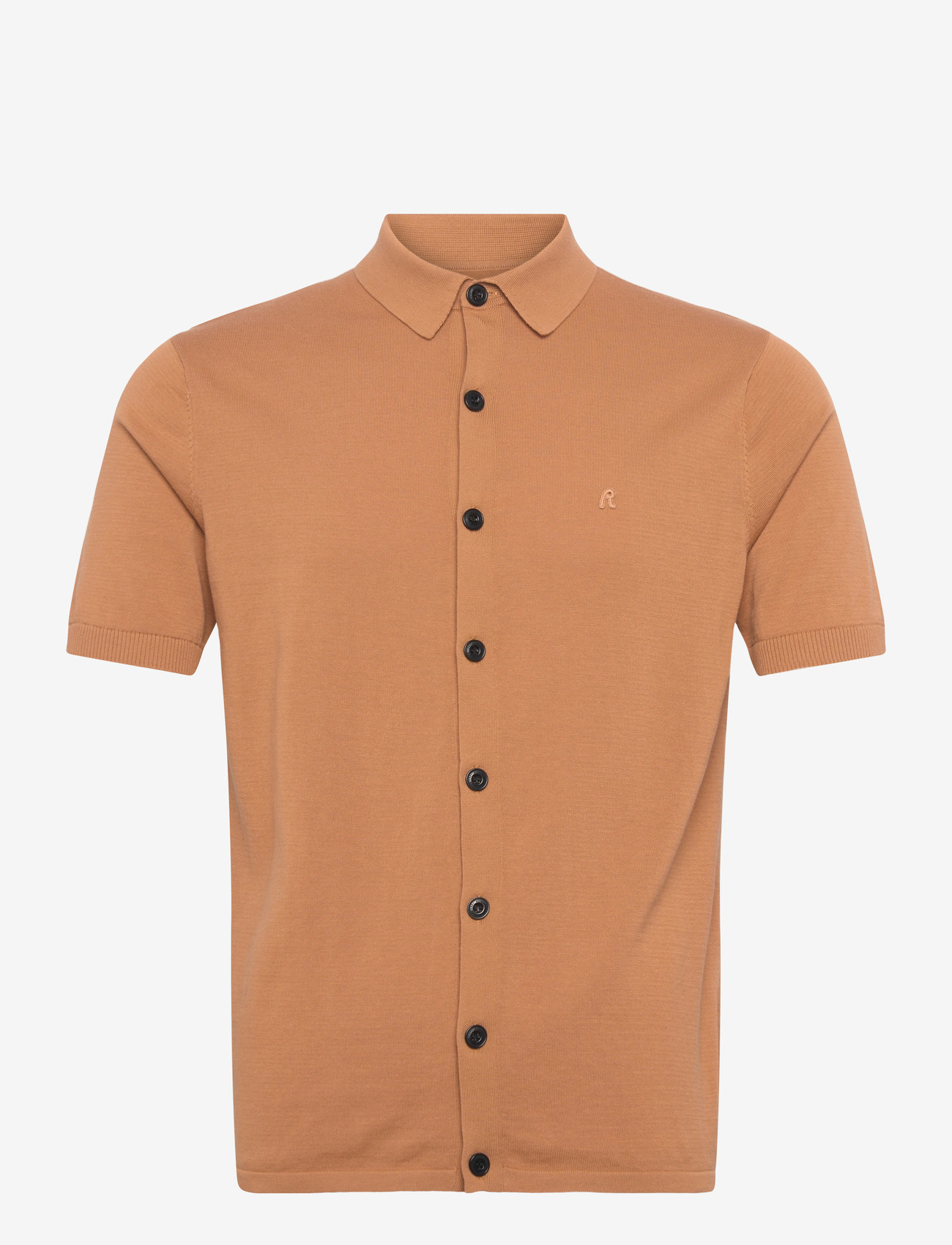 Replay - Sweater REGULAR - gestrickte polohemden - brown - 1