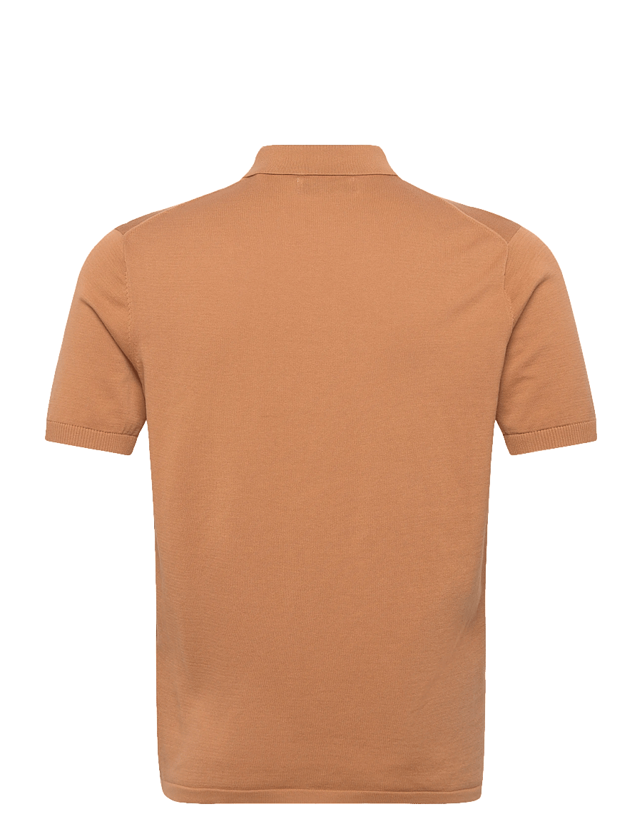 Replay - Sweater REGULAR - langärmlige strick-polohemden - brown - 2