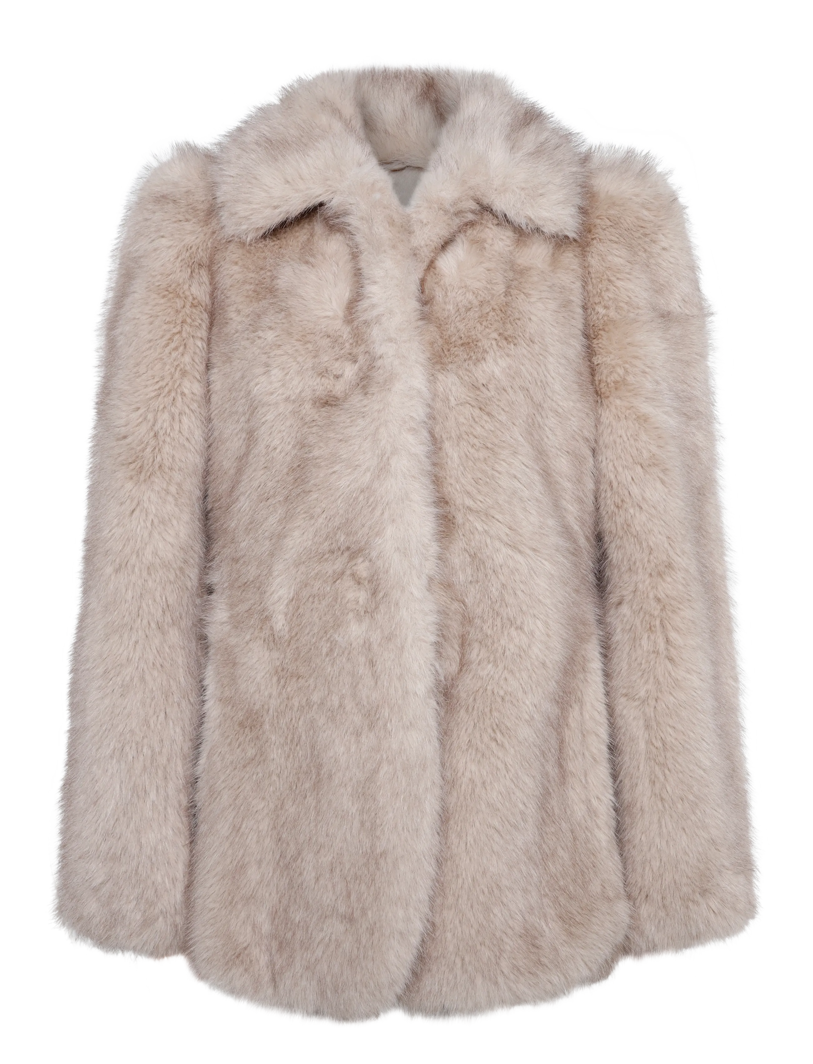 Replay - Jacket COMFORT - kunstkarusnahk - beige - 1