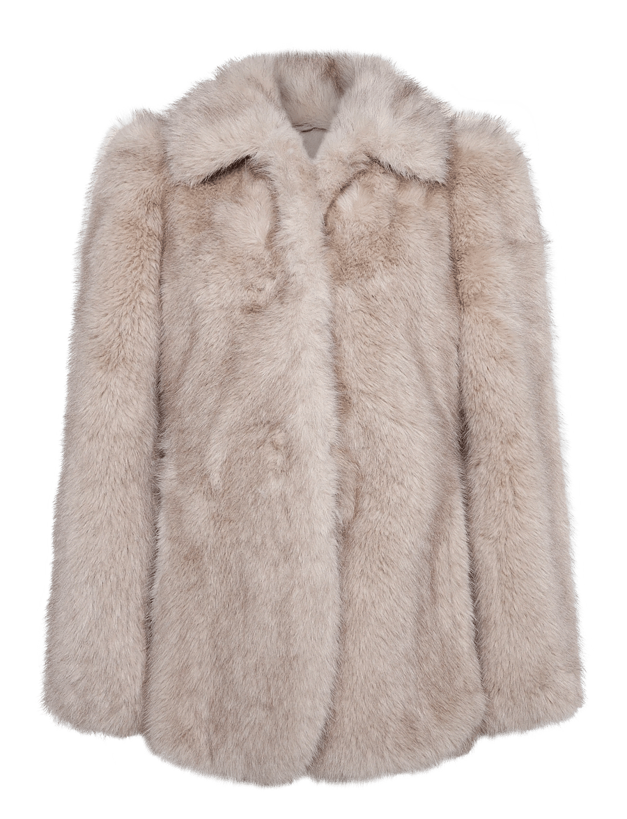 Replay - Jacket COMFORT - kunstpelz - beige - 1