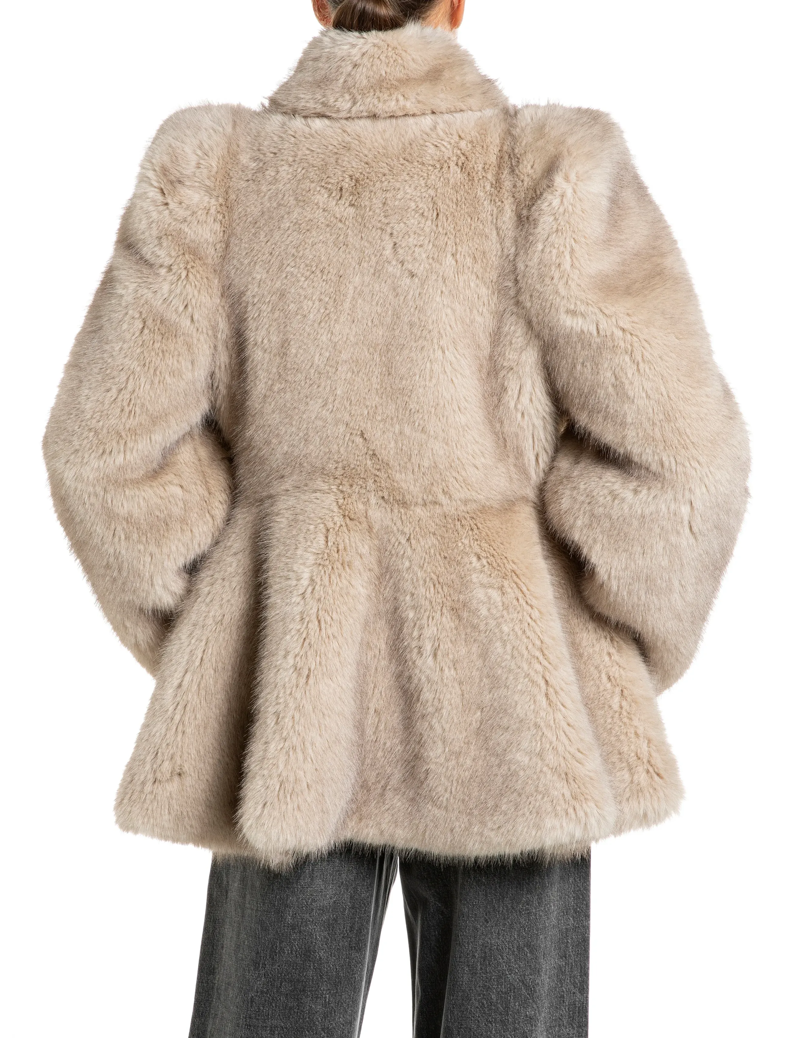 Replay - Jacket COMFORT - kunstkarusnahk - beige - 3
