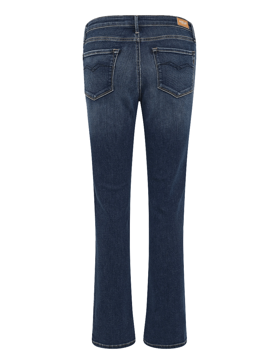 Replay - ZOLIE Trousers STRAIGHT LEG HIGH WAIST - straight jeans - blue - 2