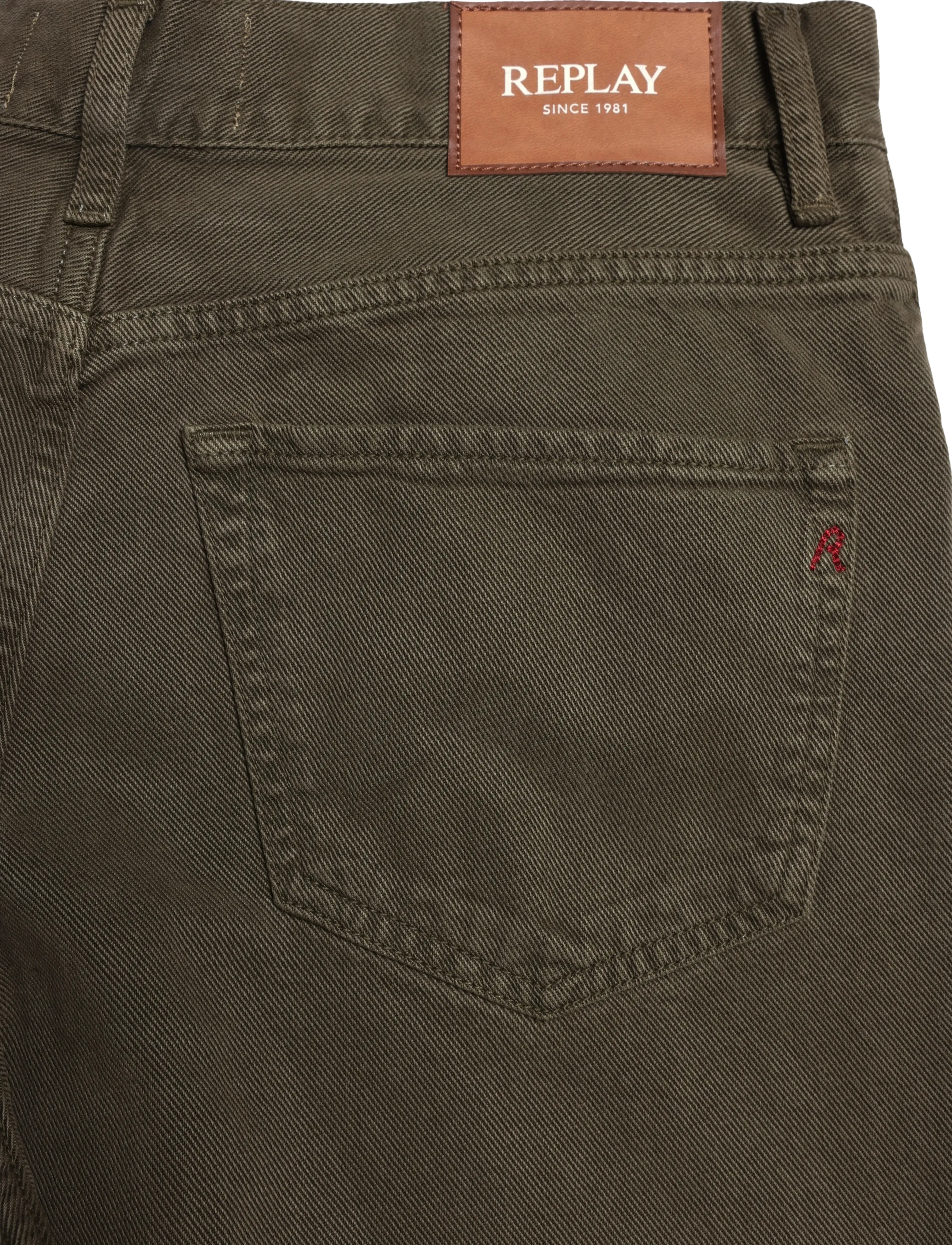 Replay - CARY Trousers WIDE LEG ,Sustainable - vida byxor - green - 4