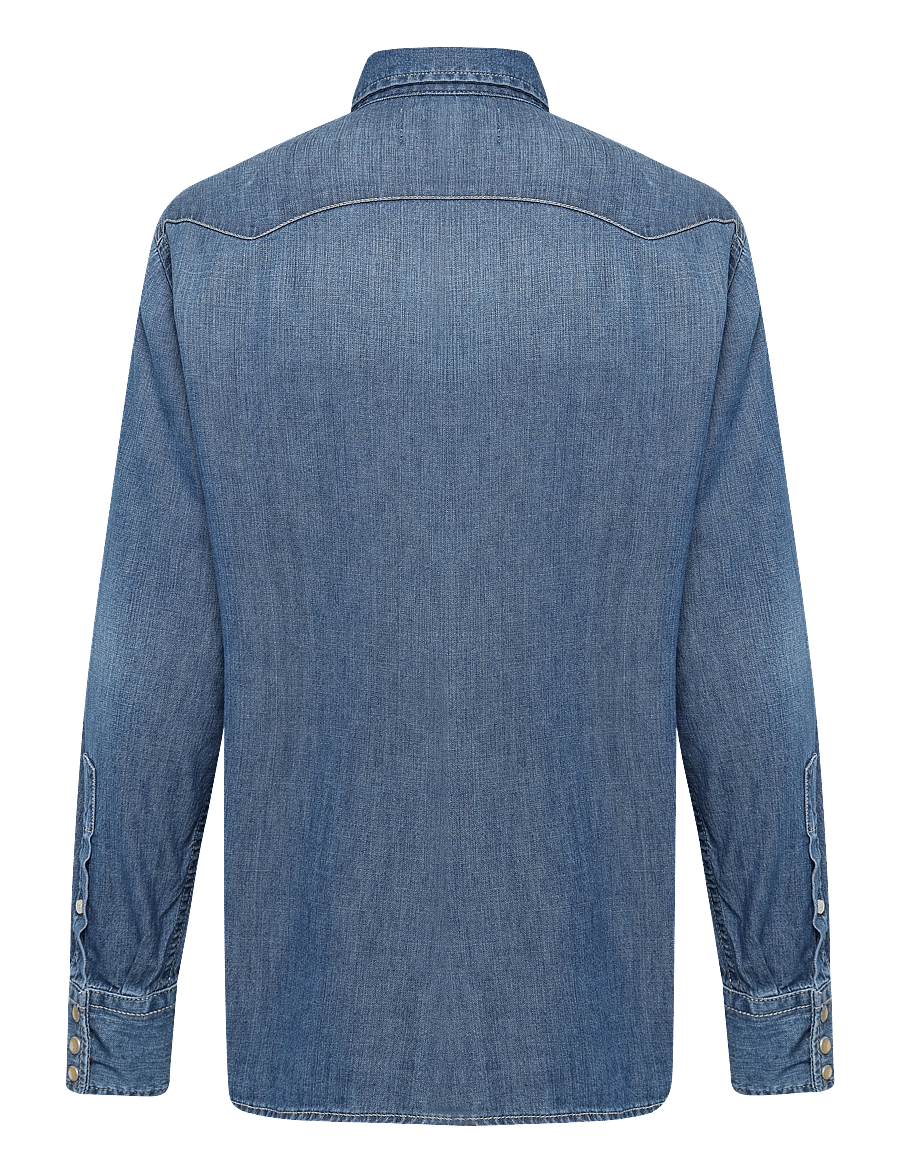 Replay - Shirt OVER ,Sustainable - denimskjorter - blue - 2