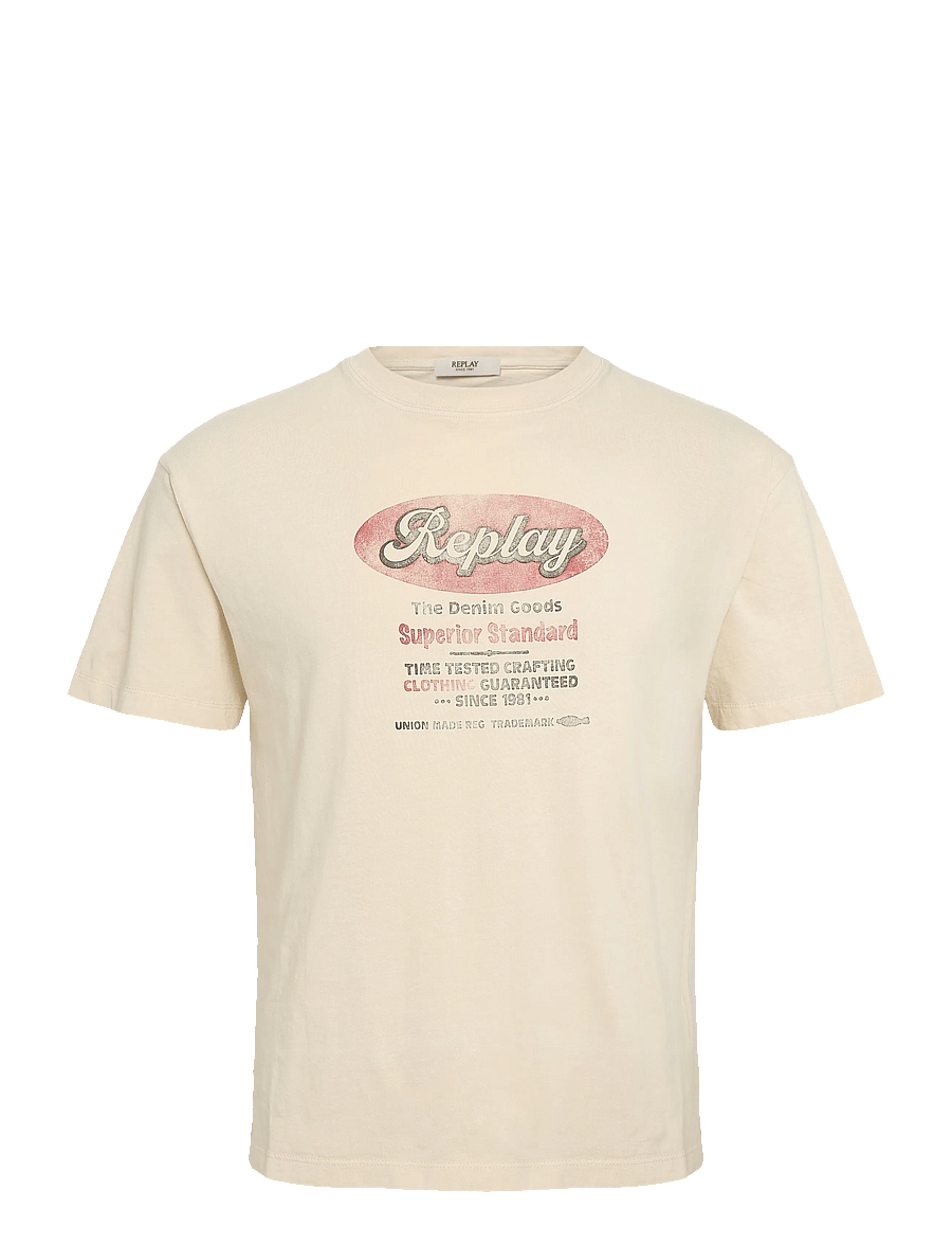 Replay - T-Shirt OVER - t-shirts - white - 1